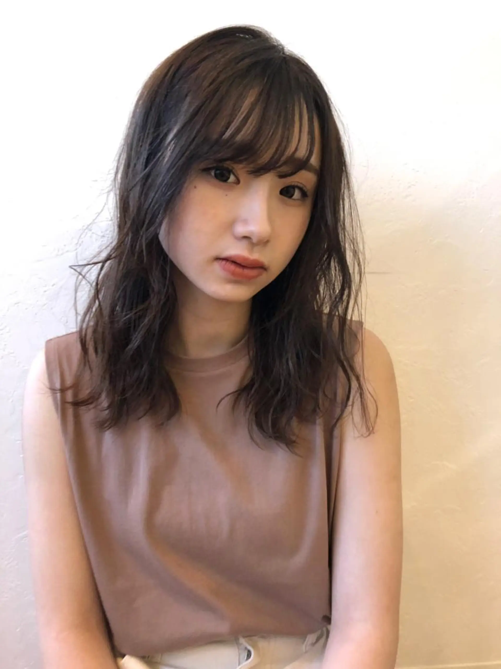 セミロング パーマ Number2heaven所属・遠藤 和美のヘアスタイル