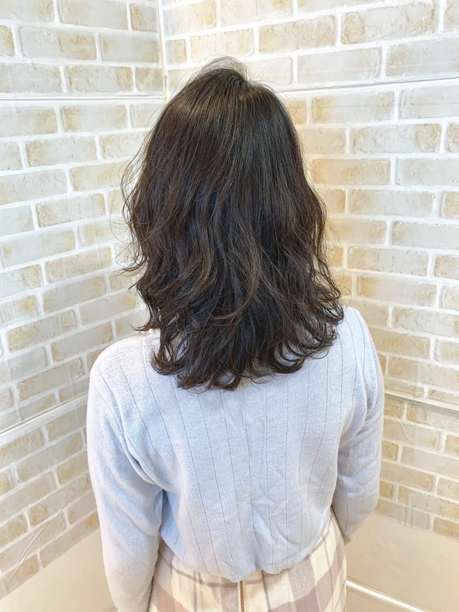 ミディアム パーマ ミディアムパーマ レイヤーカット ローレイヤー 【店長】石川 【メンズ特化】のヘアスタイル