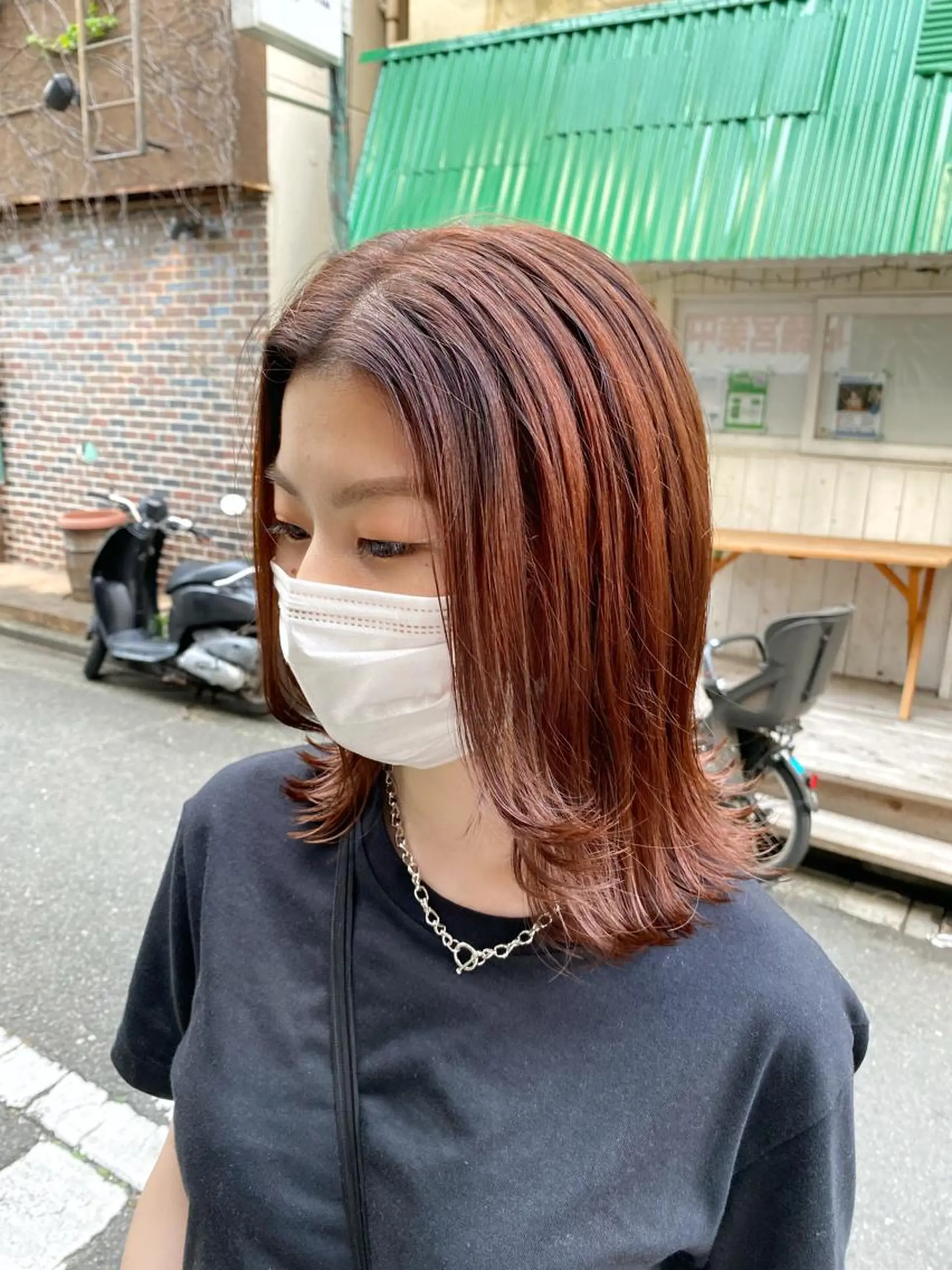 ミディアム カラー ブリーチ指名No.1 Daikiのヘアスタイル