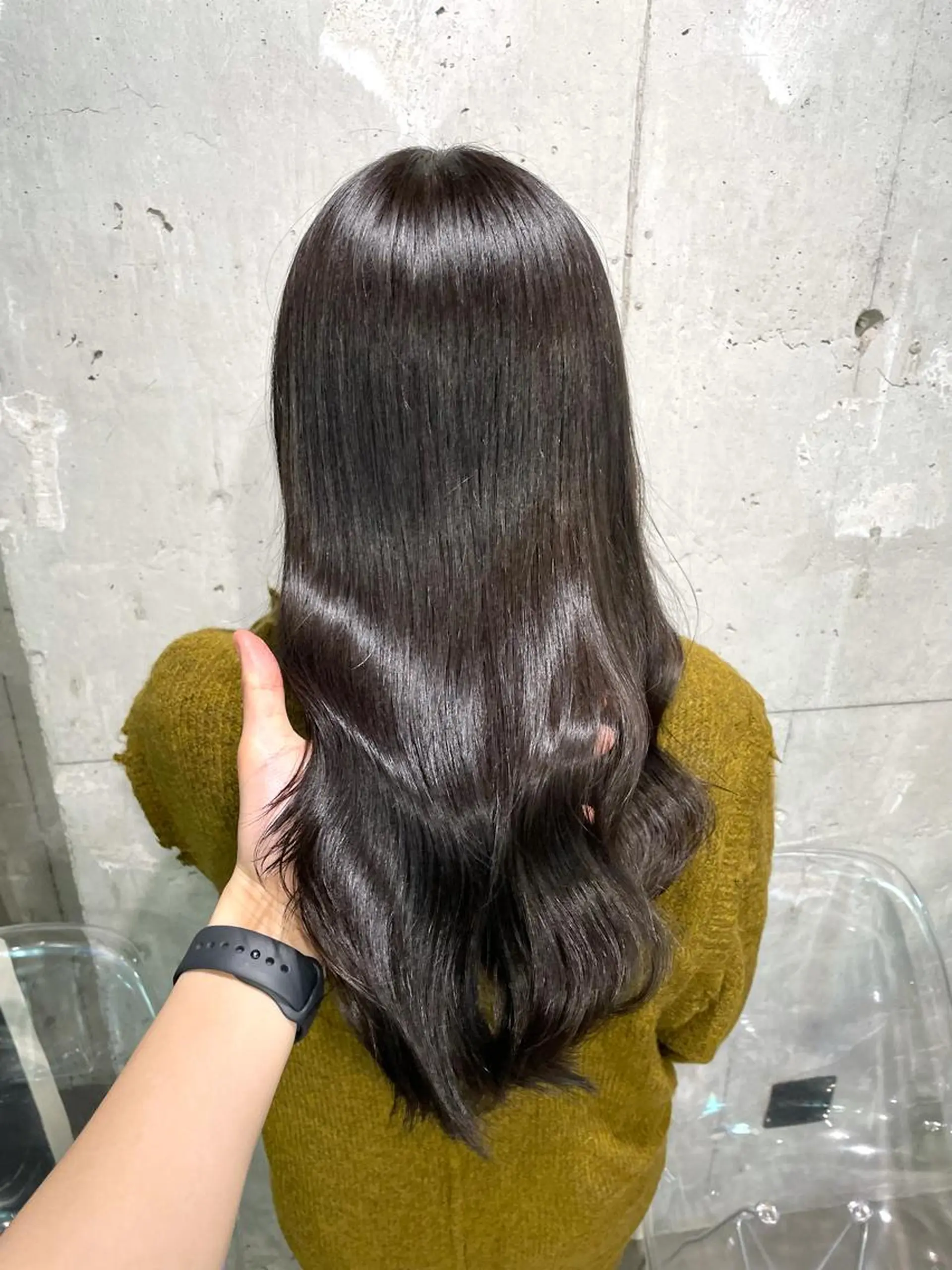 ロング カラー ヘアカラー ヘッドスパ ヘアセット ベージュカラー💖 やすひろのヘアスタイル