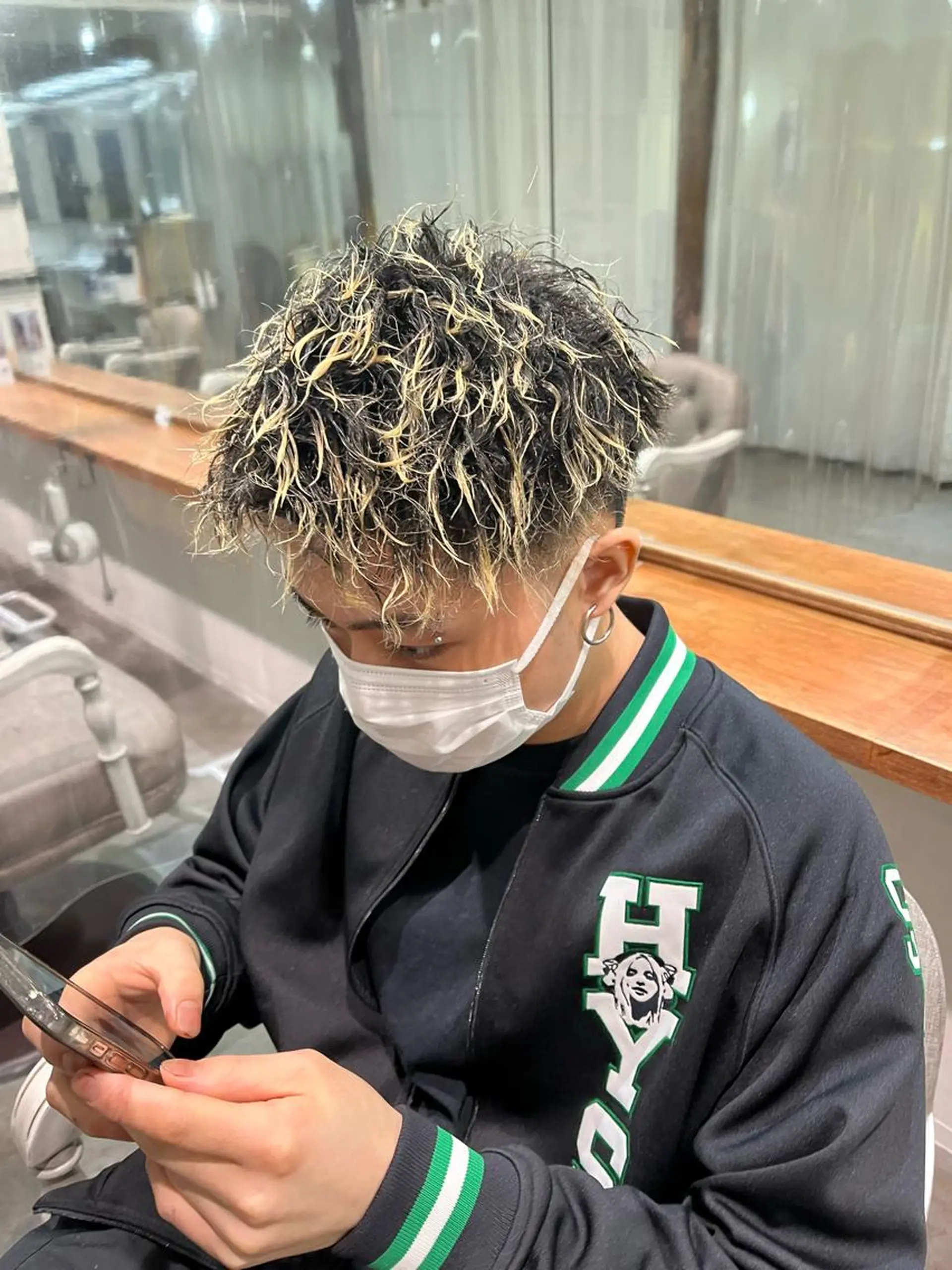 ショート メンズ メンズパーマ メンズツイストパーマ ツイストパーマ 京都駅メンズカット/ パーマ/Keigoのヘアスタイル