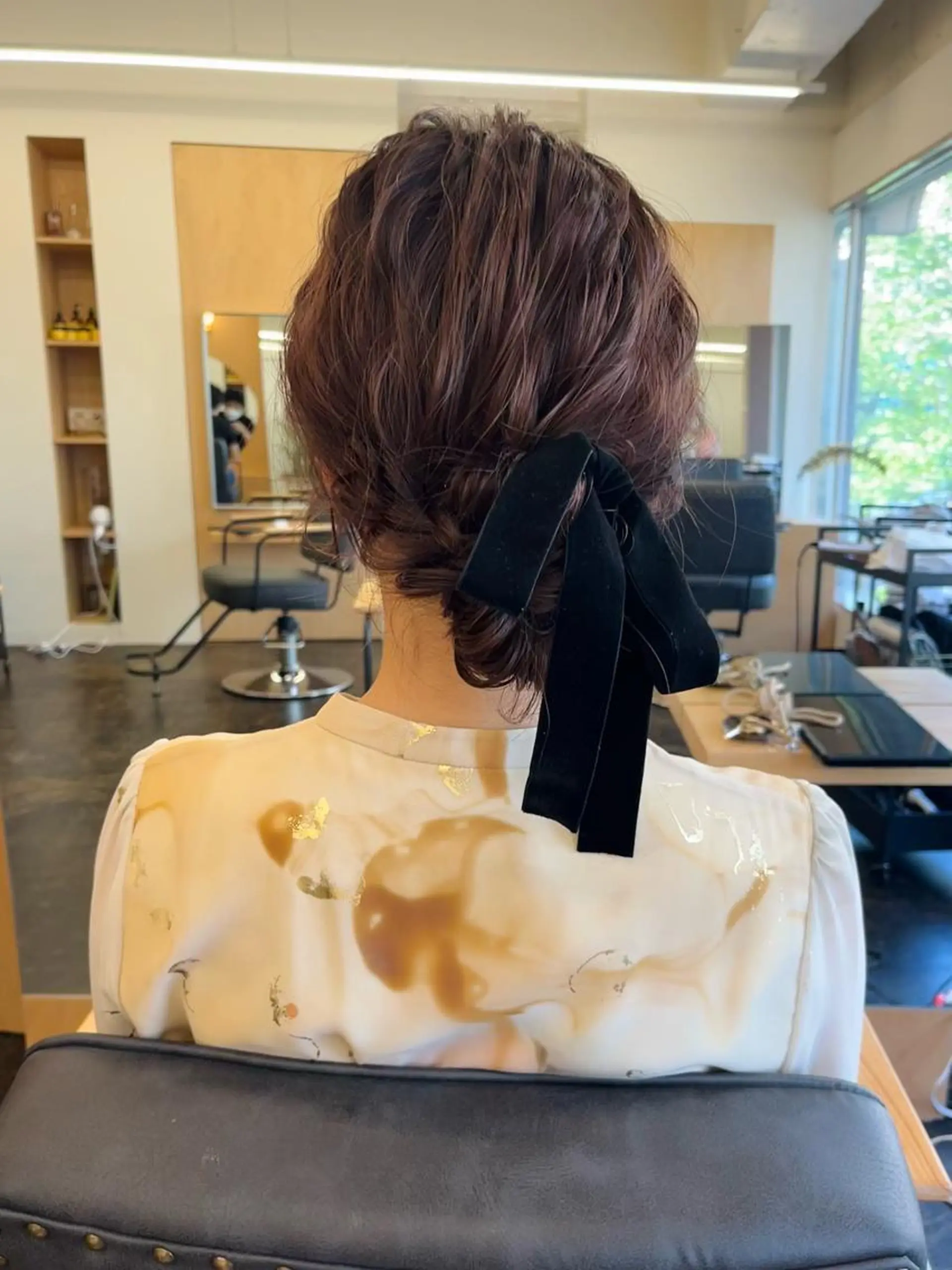 ロング カラー ロング ヘアセット 西山 紗耶香🪽 透明感カラー/ボブのヘアスタイル