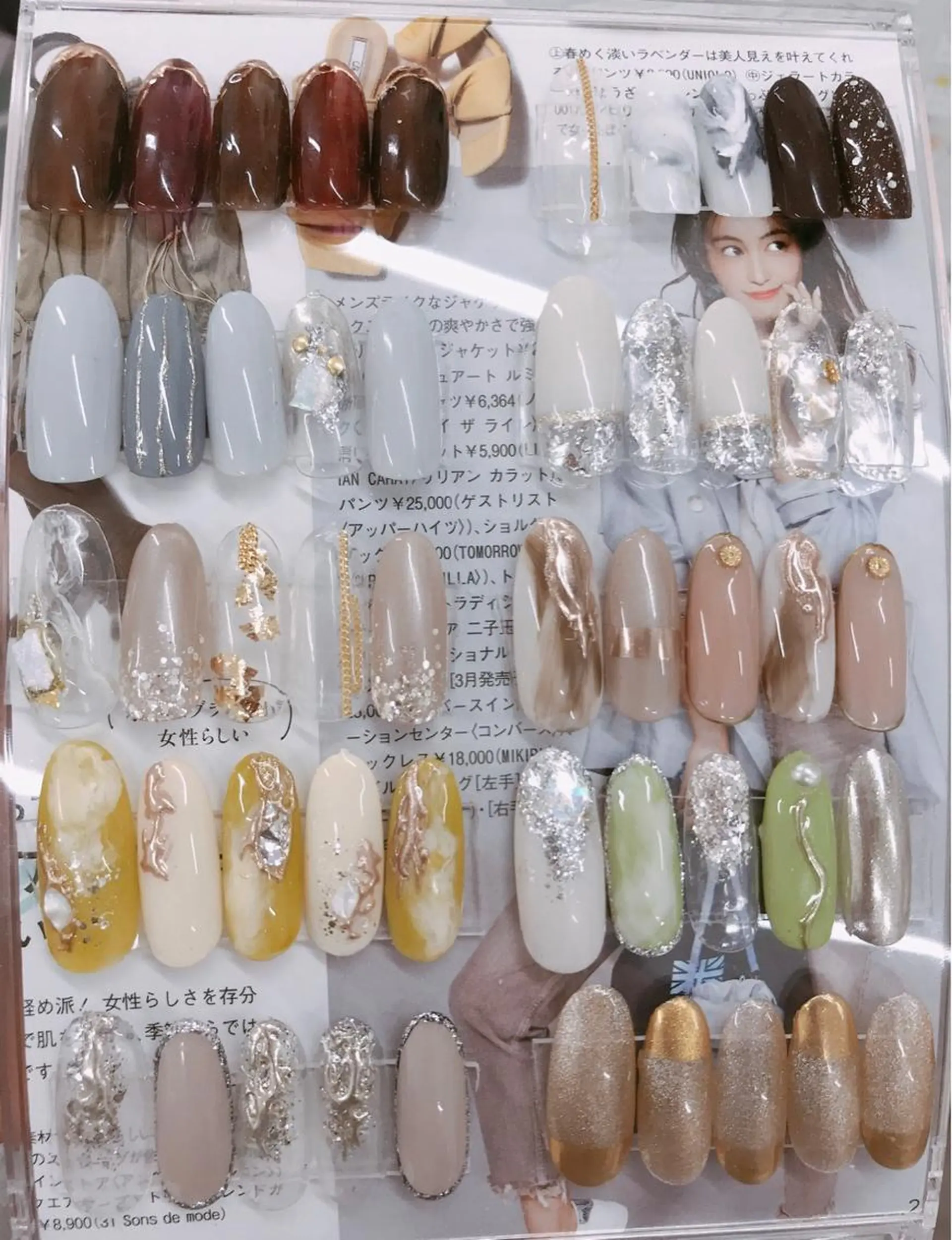 ネイル 持ち込み ハンドネイル bo-nheur ボ・ヌールのネイルデザイン