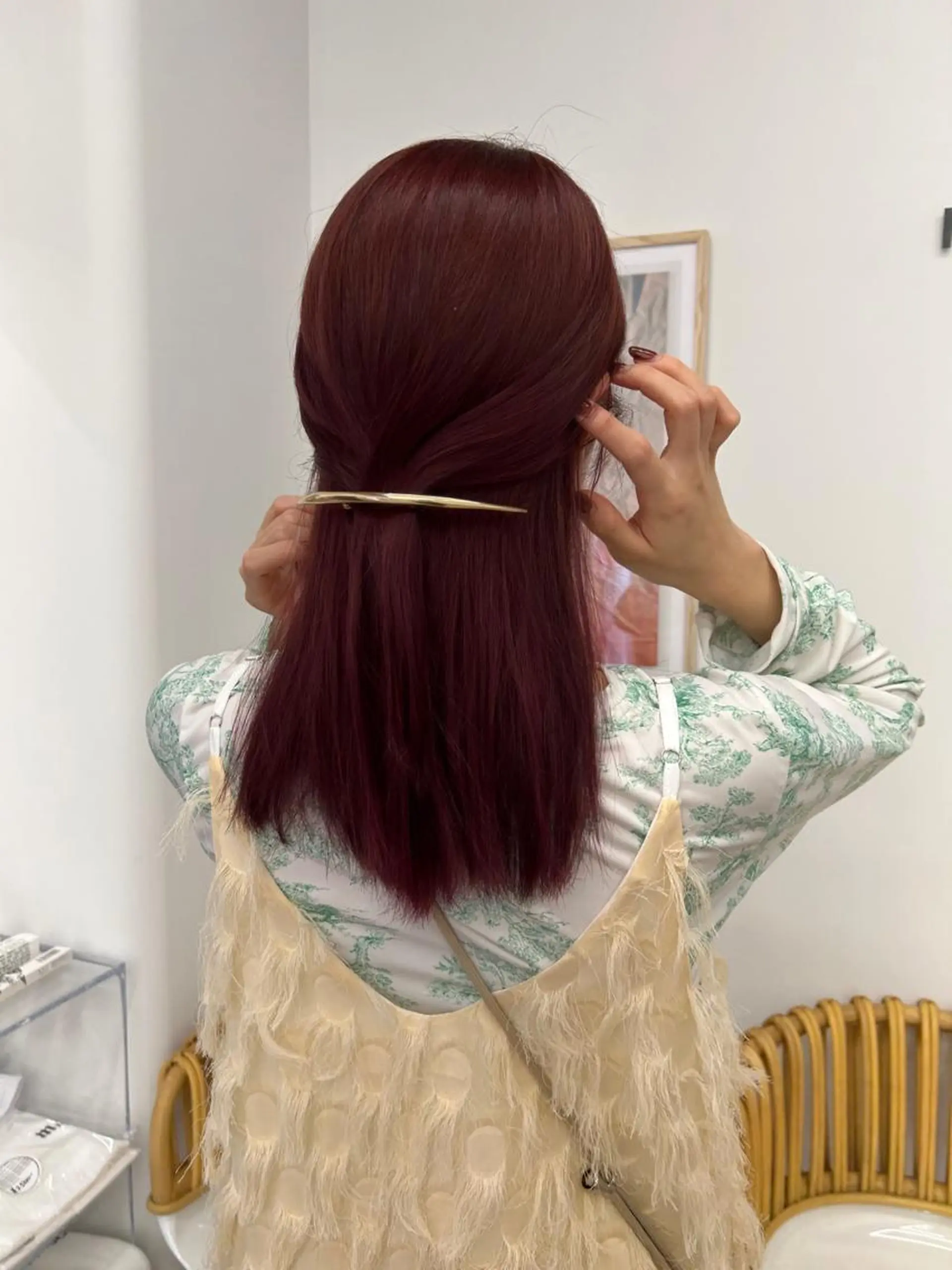 セミロング 👒透明感カラー yui👒のヘアスタイル