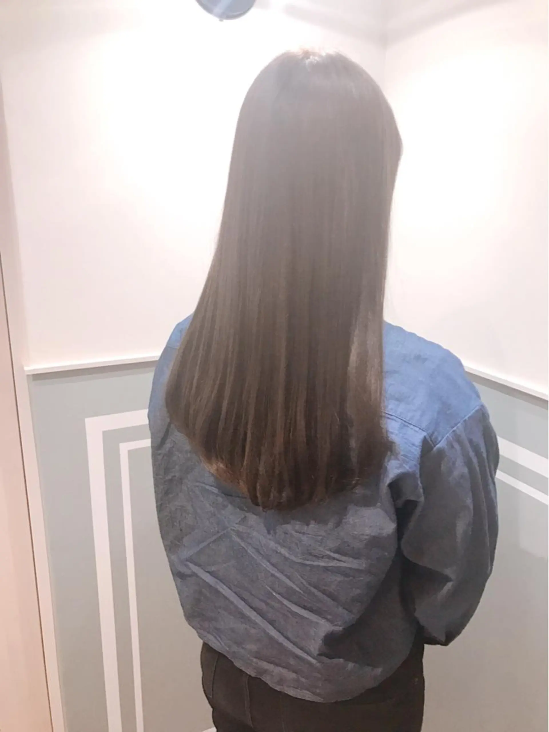 ロング カラー ヤマナカ エリカのヘアスタイル