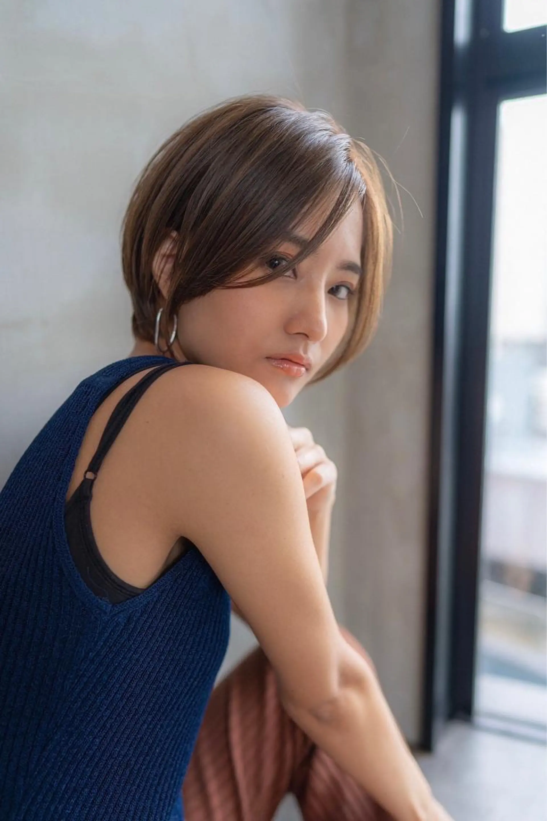 ショート カラー カット ヘアカラー トリートメント 🉐レイヤー/塩見 弘樹🉐渋谷のヘアスタイル