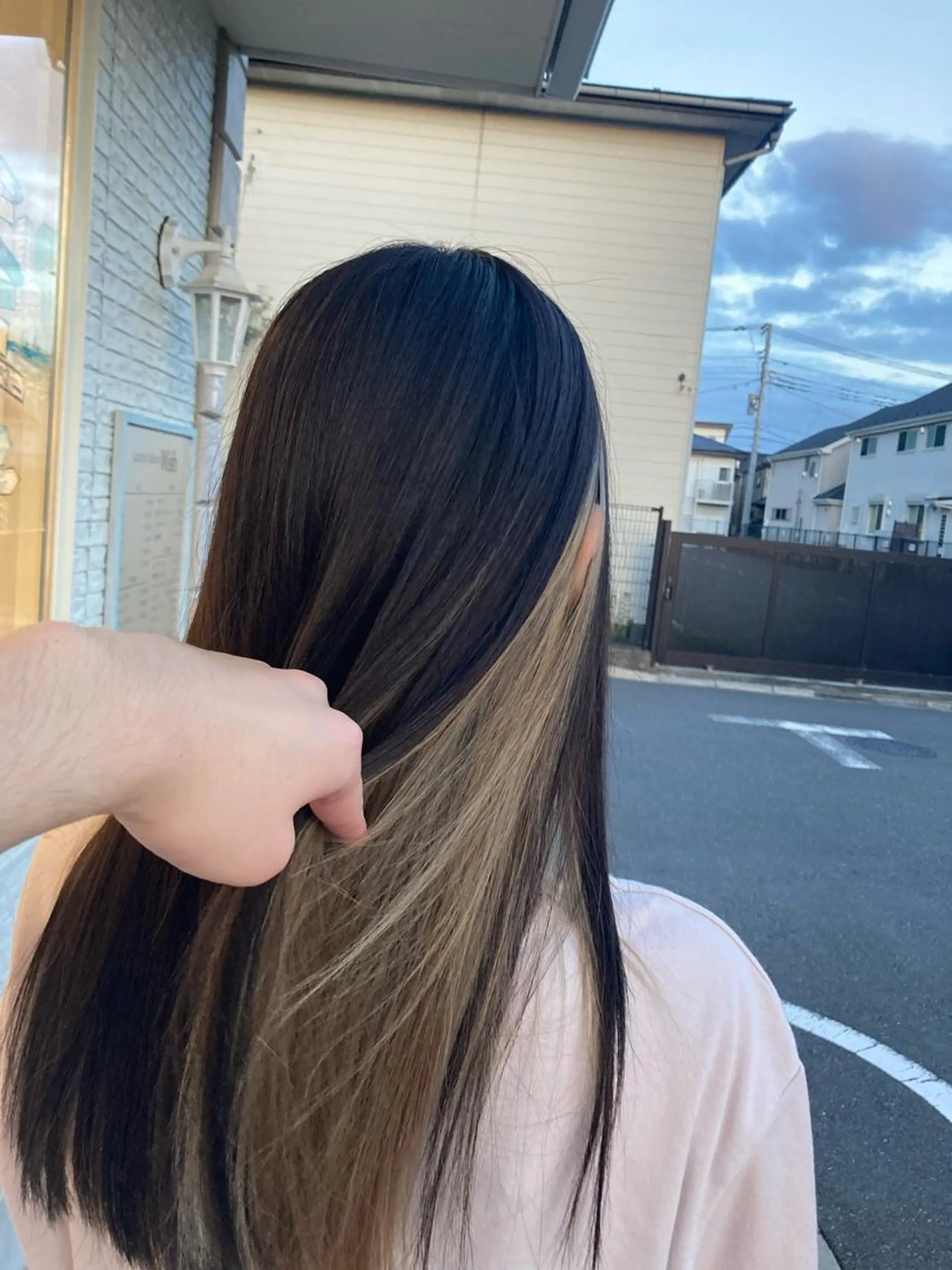 ロング カラー 🪼高評価🪼 💎柴崎の藤咲💎のヘアスタイル