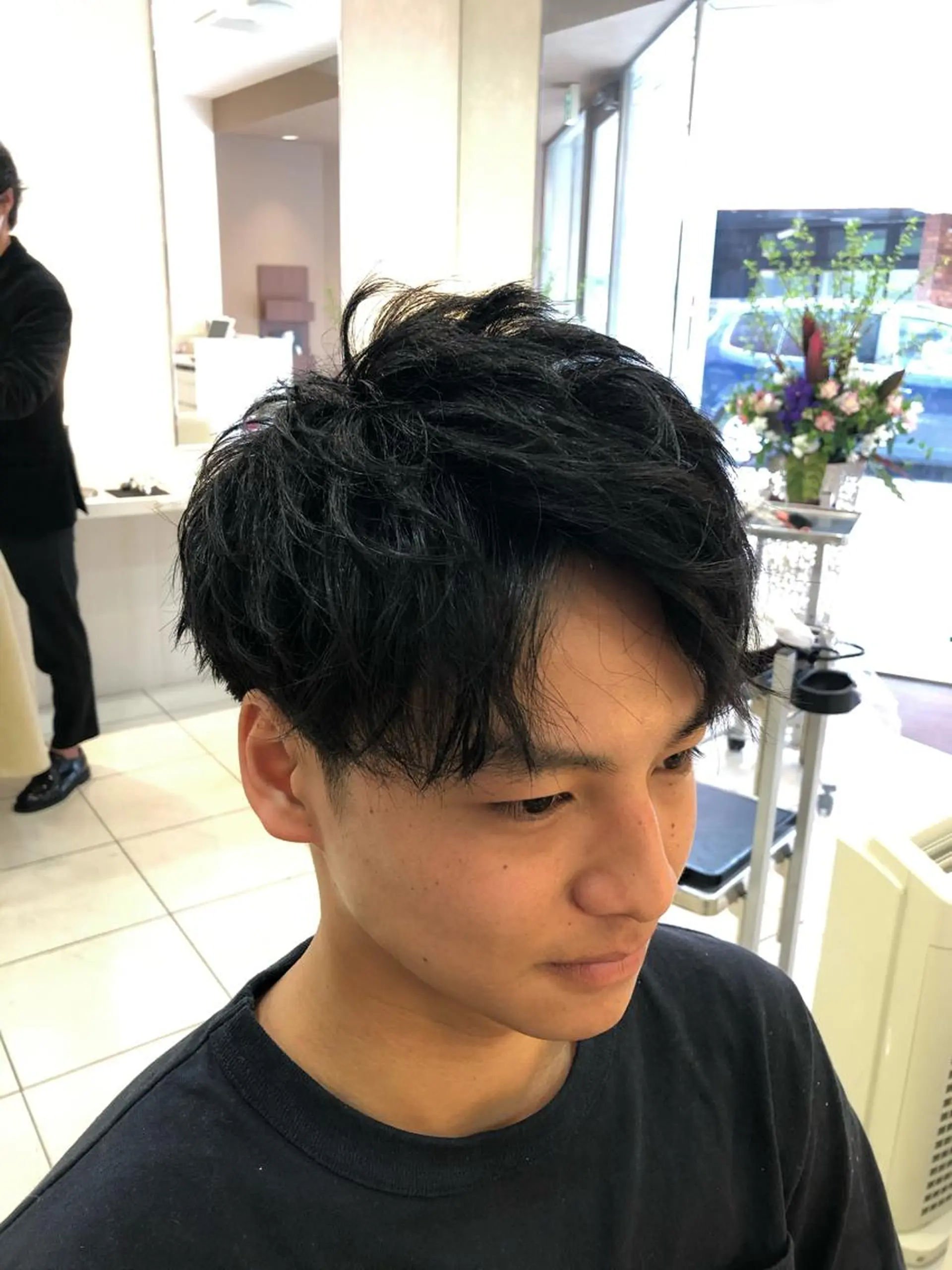 メンズ マッシュ カット rebo茅ヶ崎所属・神田 澪史のヘアスタイル