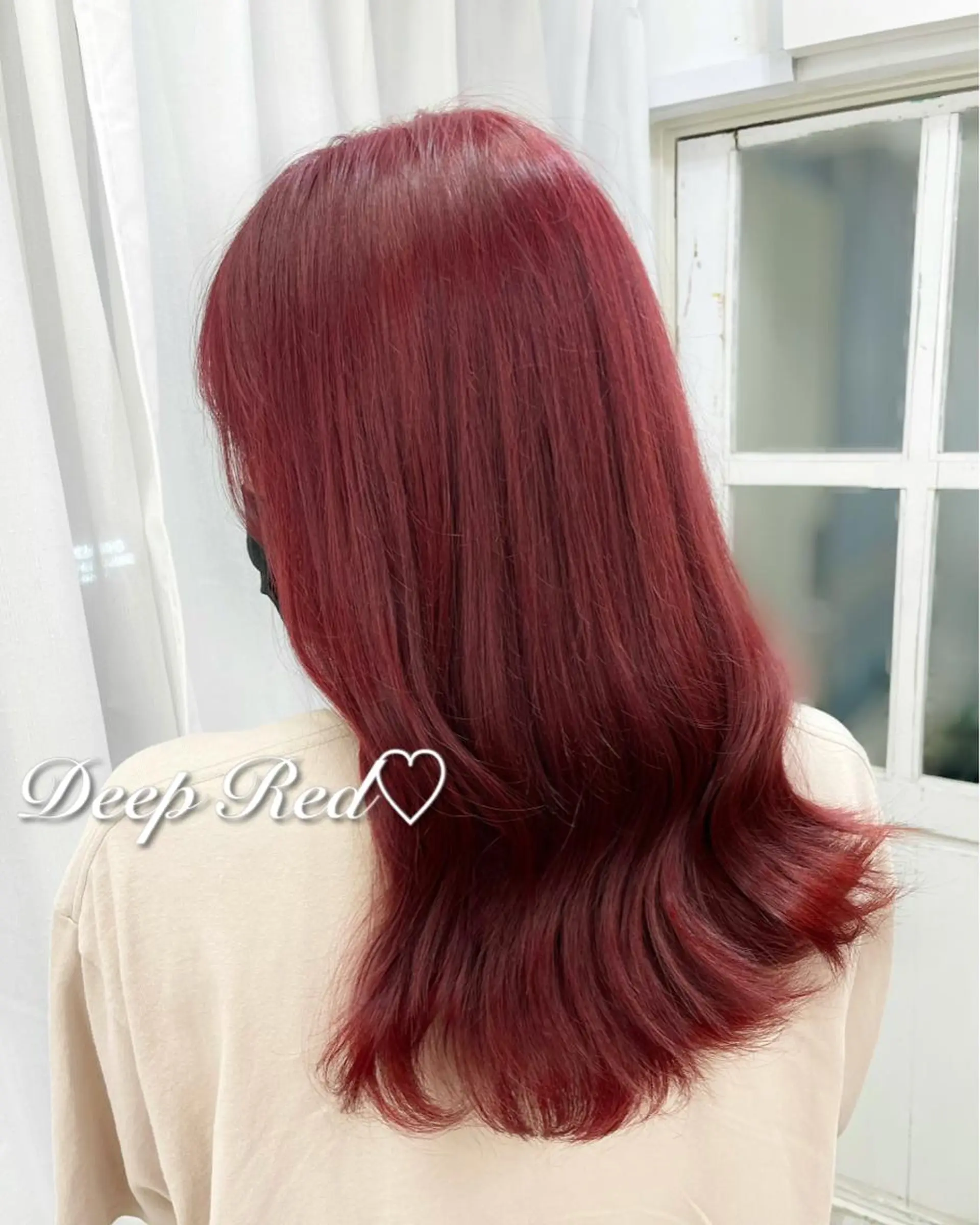 セミロング カラー ヘアカラー トリートメント ヘアセット 韓国ヘア🤍髪質改善 🇰🇷AKANEのヘアスタイル