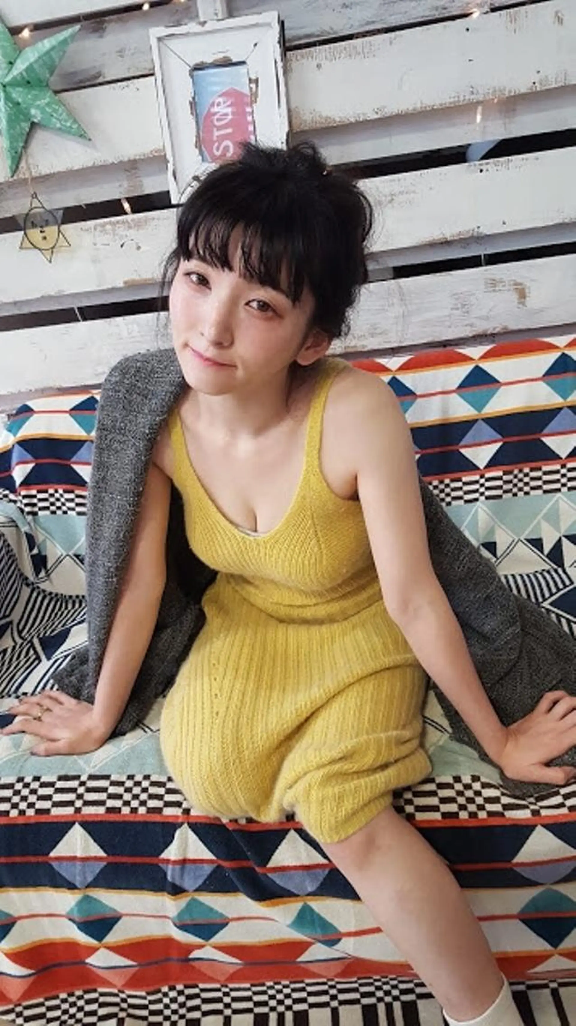 ロング カラー バレイヤージュ ベージュカラー 黒髪 ブルーカラー ブルーブラック カット ヘアカラー トリートメント フリーランス所属・韓国ヘア レイヤー くびれヘアMATSUのヘアスタイル