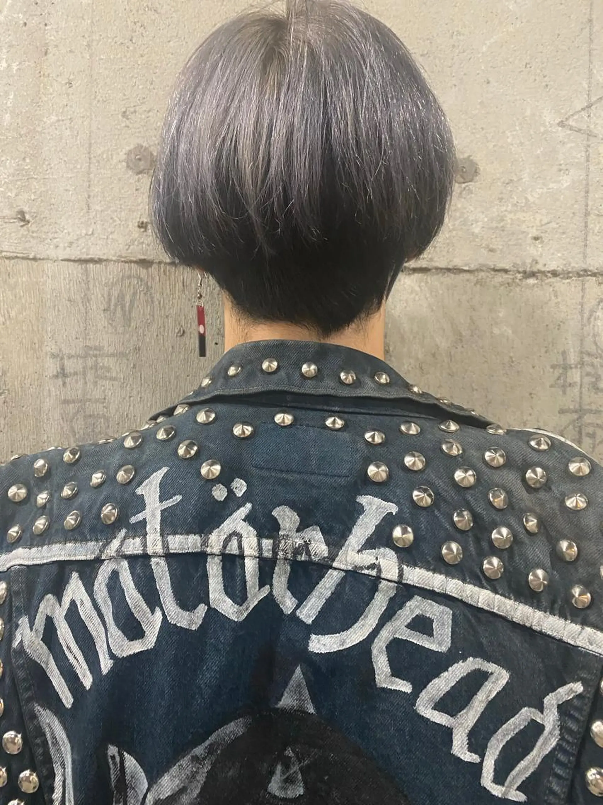 ショート カラー ヘアアレンジ メンズ 黒髪 シルバー ヘアカラー トリートメント ［似合わせヘア］ ✂︎OGURO✂︎のヘアスタイル