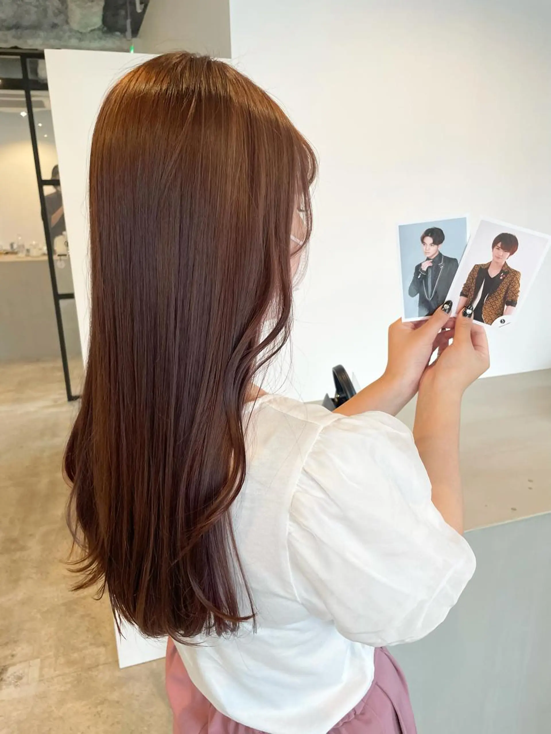 ロング カラー ヘアアレンジ REONA🪽✨ 日常に馴染む髪🫧のヘアスタイル