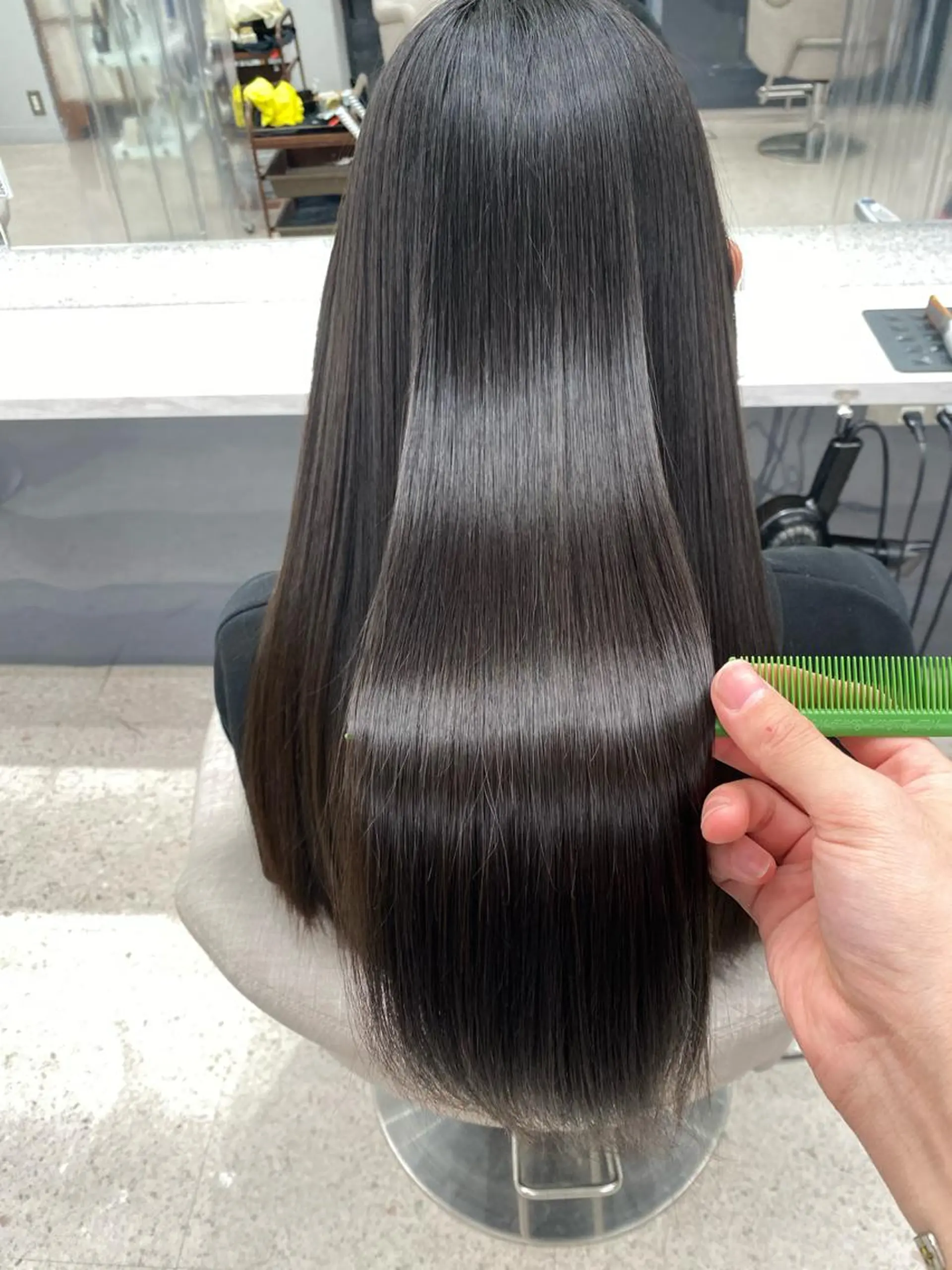 ロング カラー パーマ ヘアアレンジ キッズ 京都レイヤーカット/ 縮毛矯正/羽柴りくのヘアスタイル