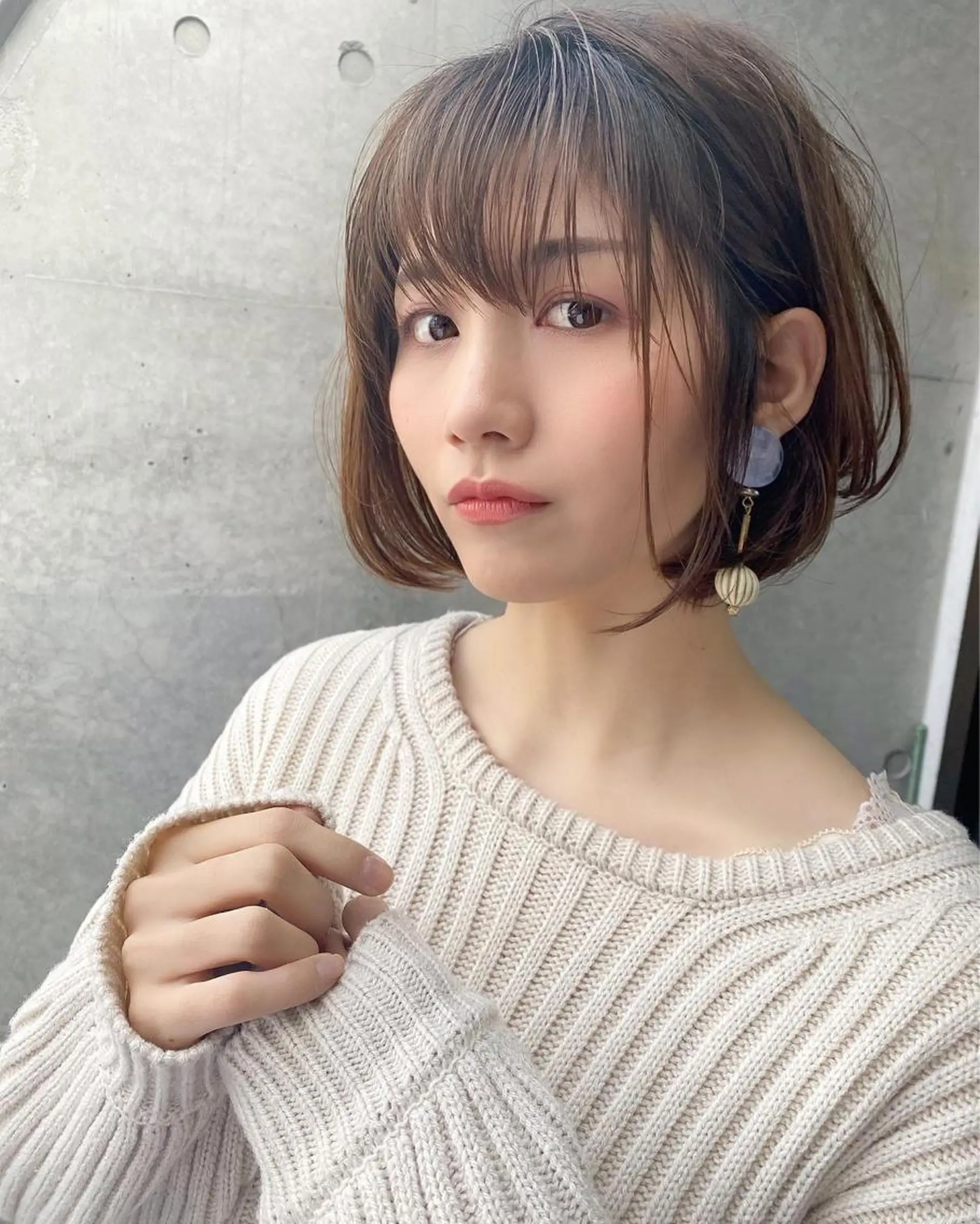 ミディアム カット ヘアカラー トリートメント マーゴ  by ガーデン浦和 margaux by garden所属・ヒラヤマ ユウスケのヘアスタイル