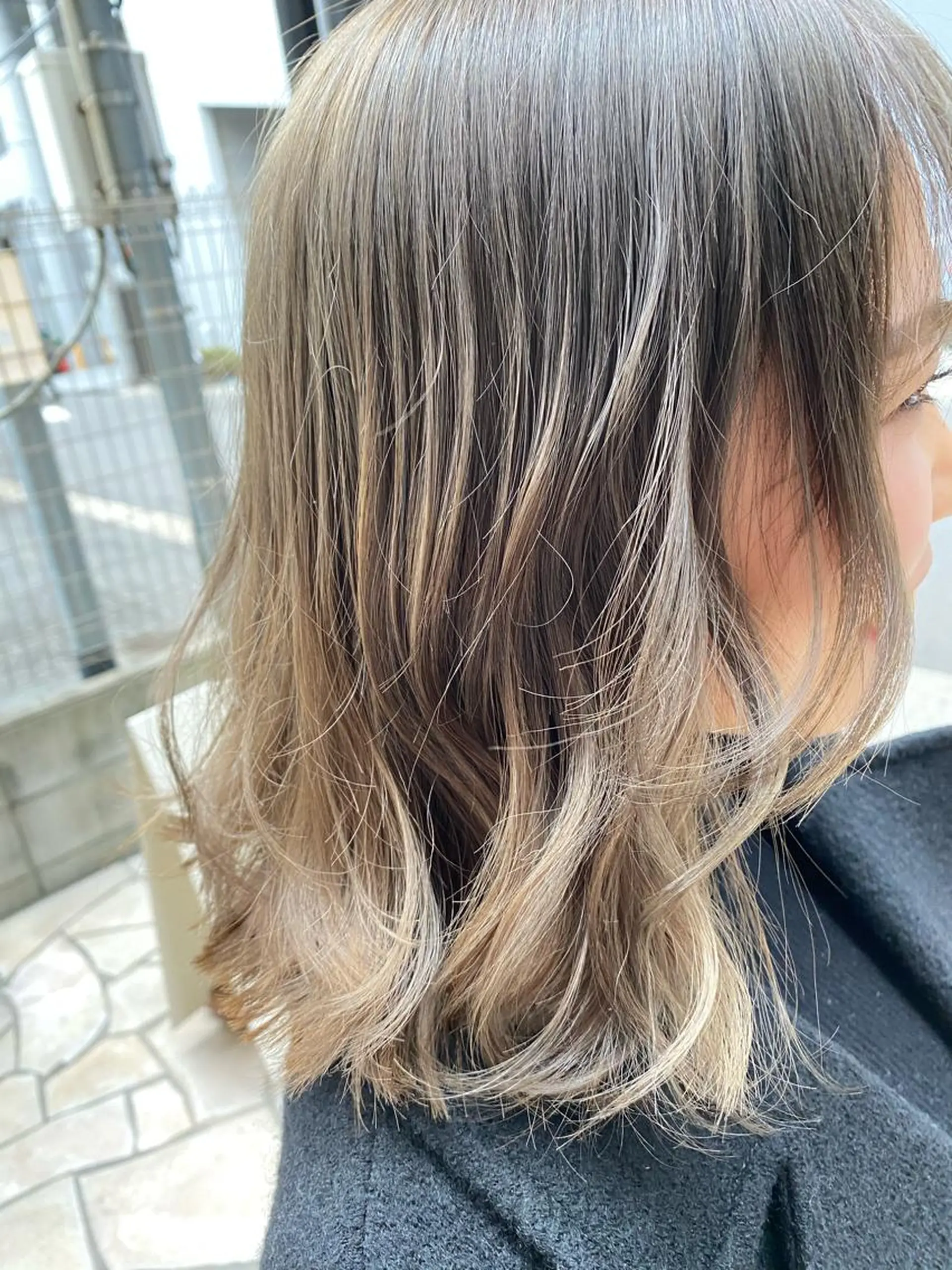 ミディアム カラー ohana所属・中尾 綺のヘアスタイル