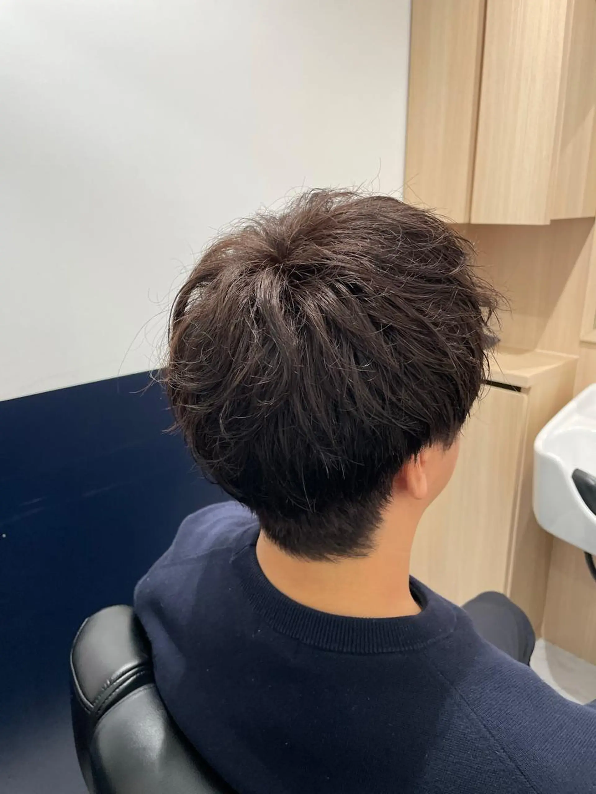 ミディアム メンズ カット 銀座メンズカット/ 銀座メンズパーマ/のヘアスタイル