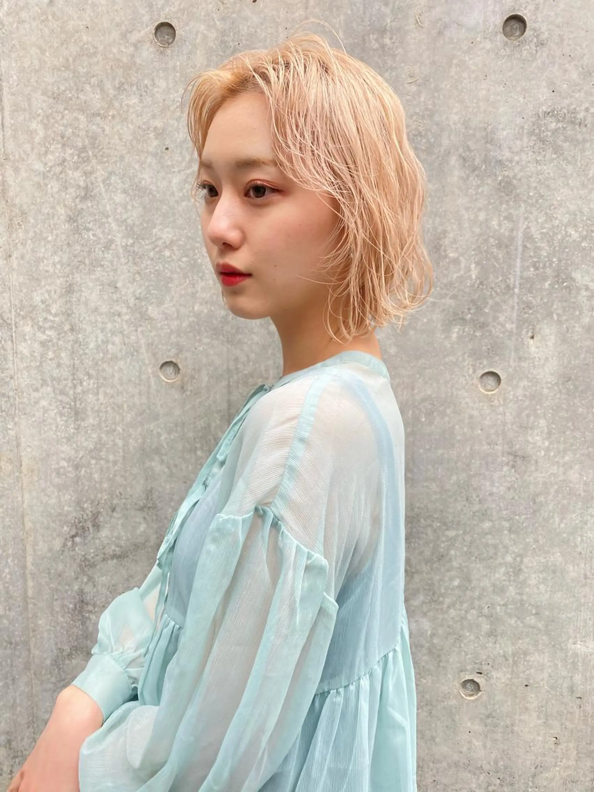 ショート カラー 💗💗韓国レイヤー yu-ki💗💗のヘアスタイル