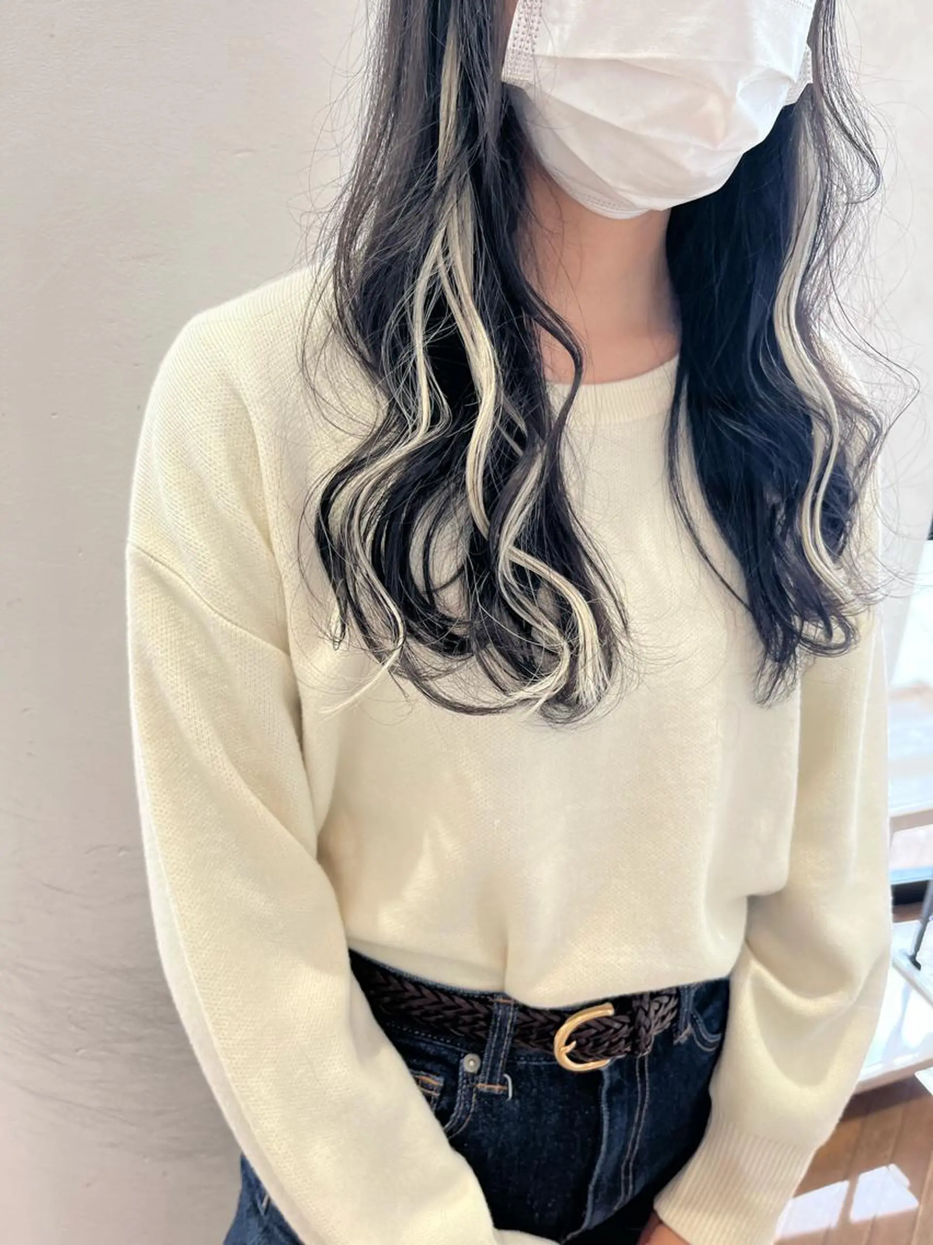 ロング シールエクステ エクステ カット エクステ ELLE salon /ayakaのヘアスタイル