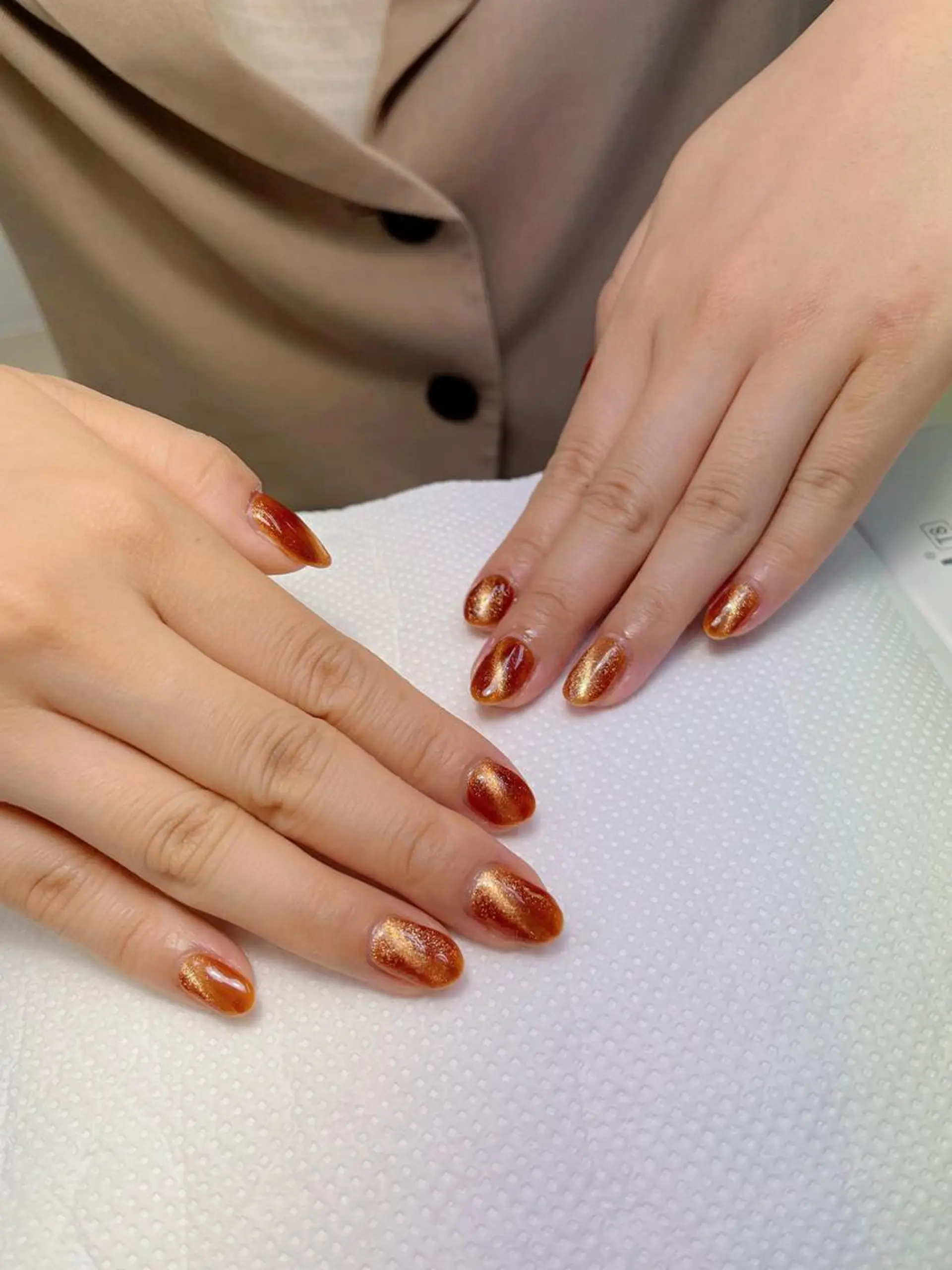 ネイル マグネットネイル ハンドネイル Floria nail salonのネイルデザイン