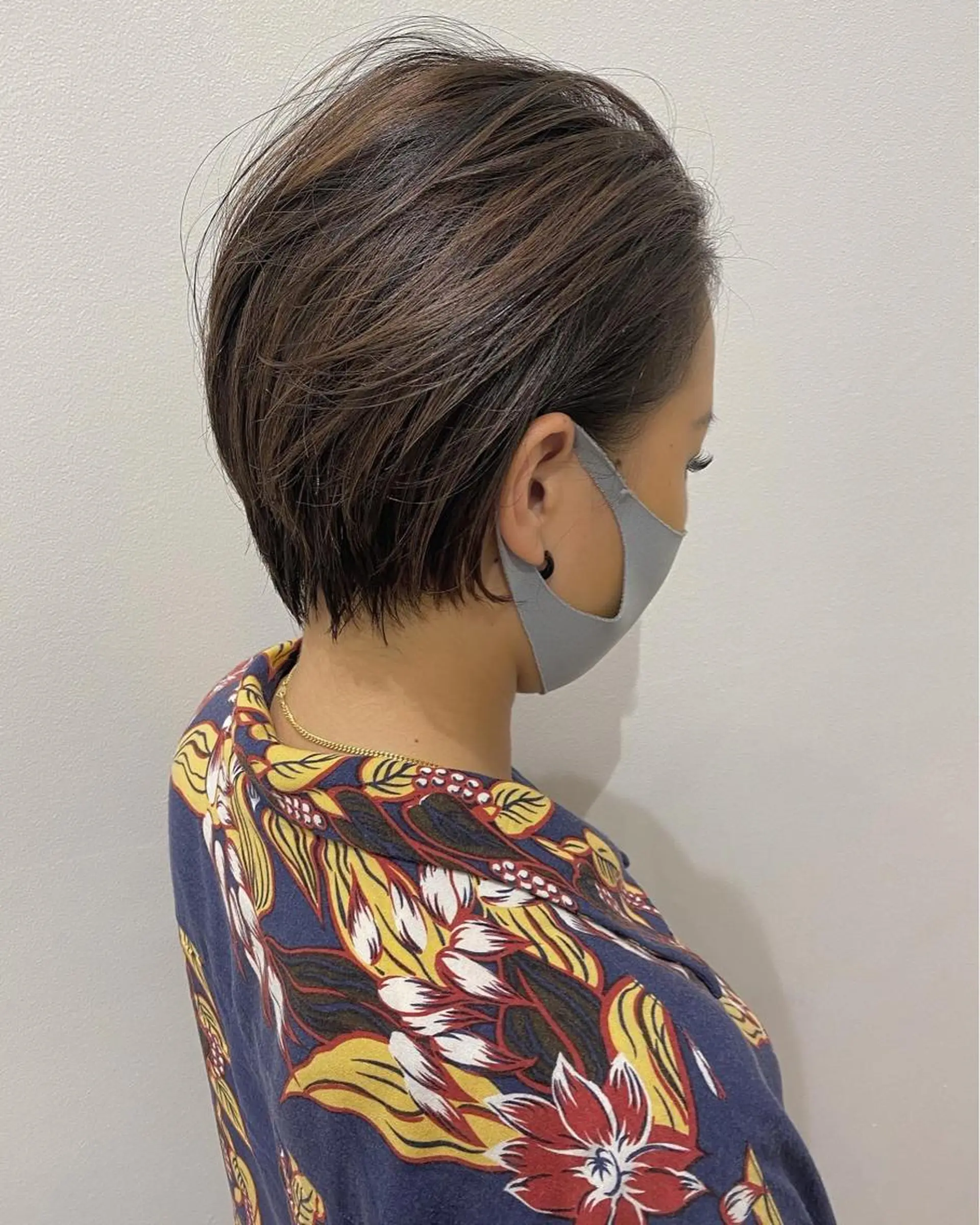 ショート 石田 優菜のヘアスタイル