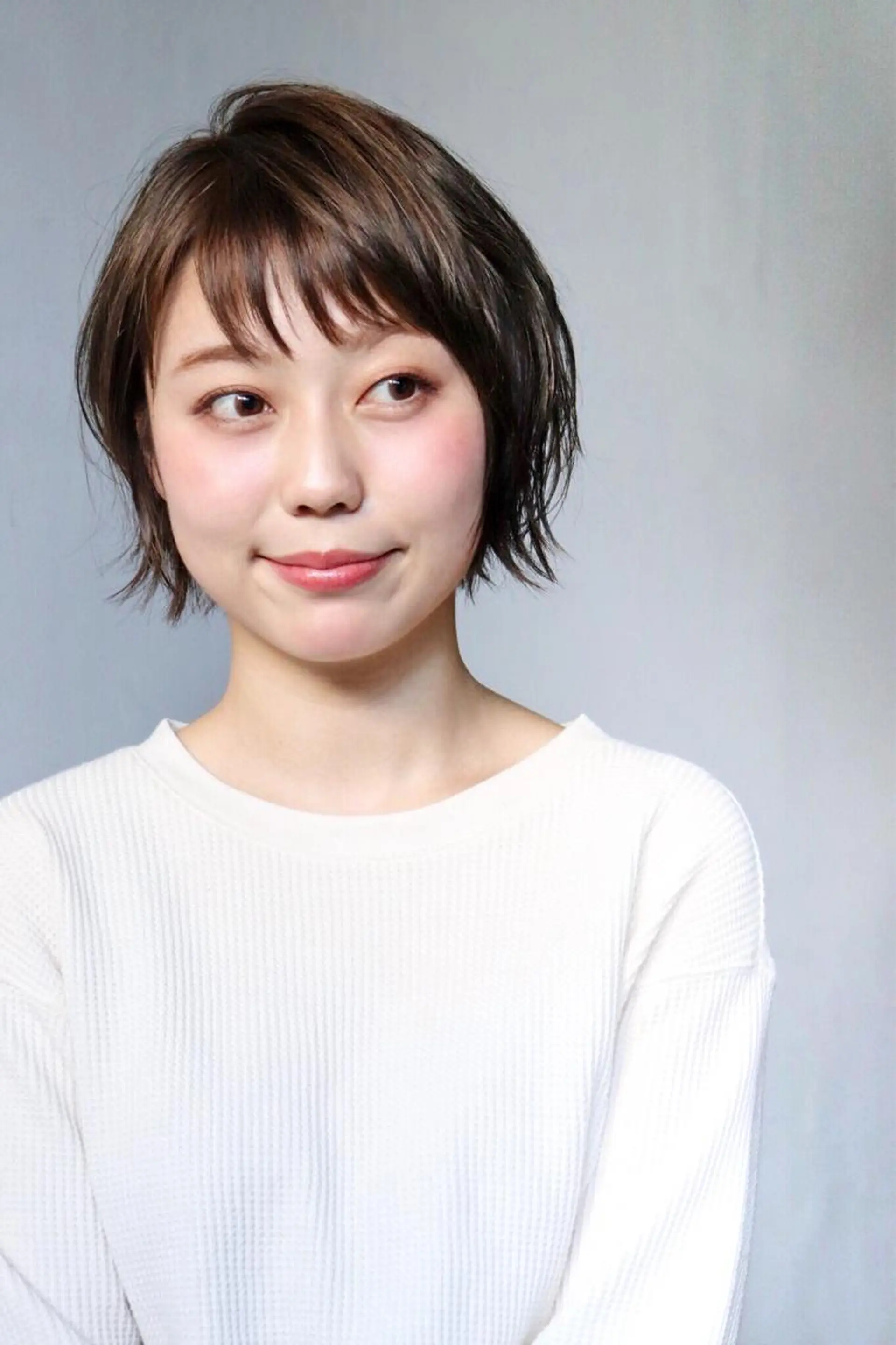 ショート カラー ショートボブ ボブ ショートヘア 外ハネヘア カット ヘアカラー トリートメント パパで店長な戸田 健治【ショートヘア】のヘアスタイル