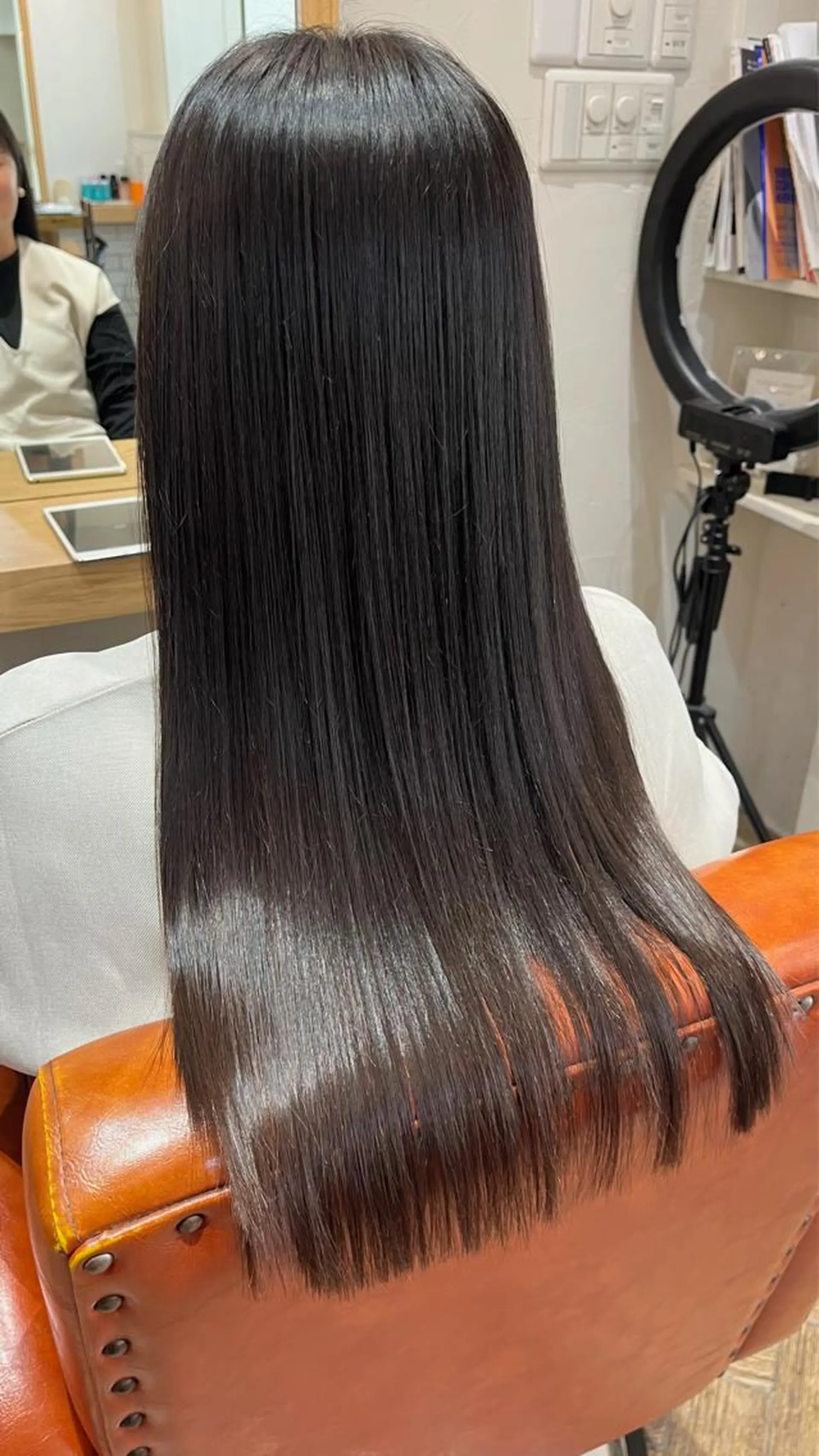 ロング トリートメント eme hair design 【エメ】所属・eme ﾅｵ ストレートモデル募集のヘアスタイル