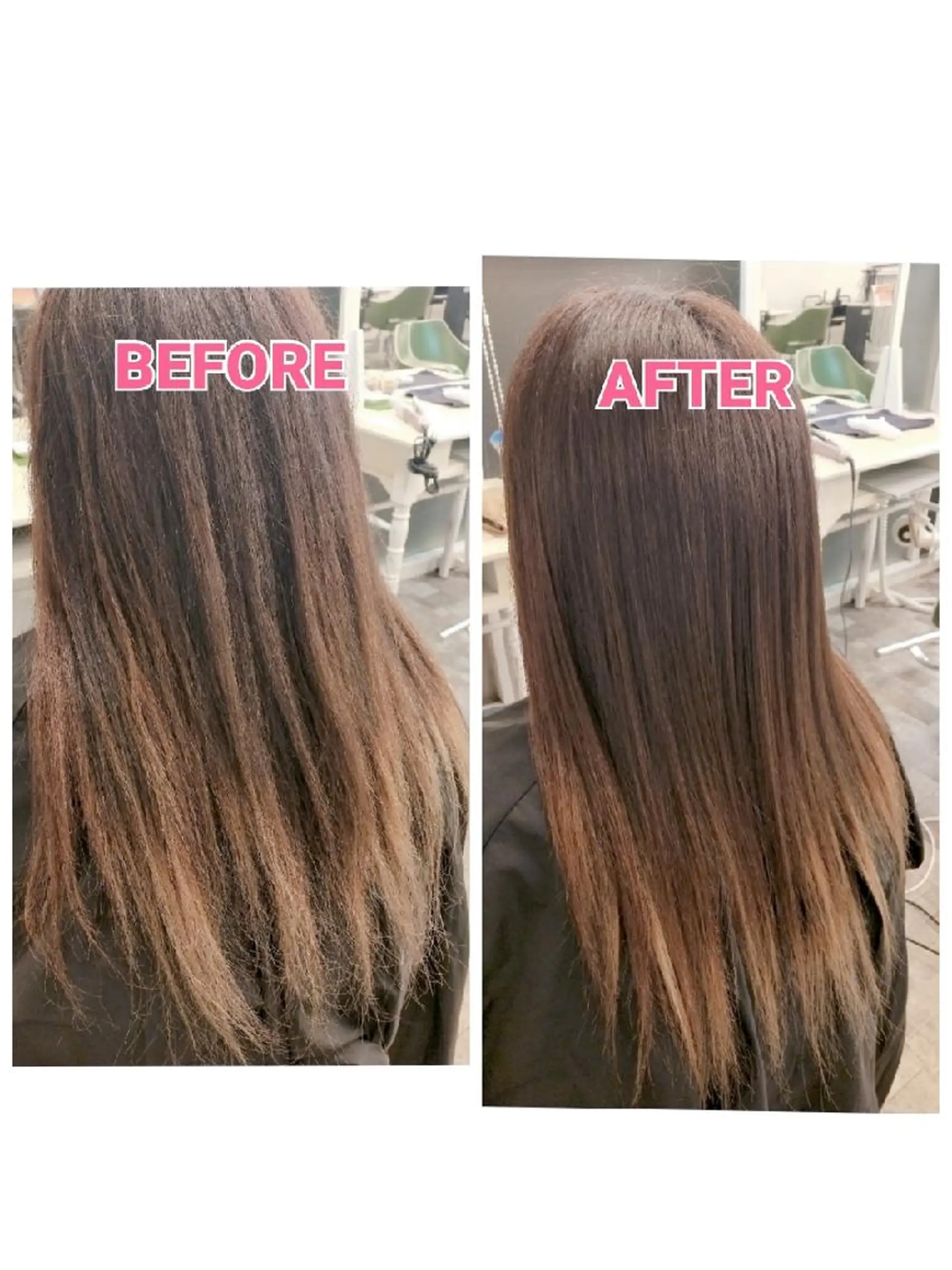 ロング 顔周りカット 髪質改善 小顔カット 縮毛矯正 トリートメント デザインカラー髪質 改善Lilithのその他イメージ