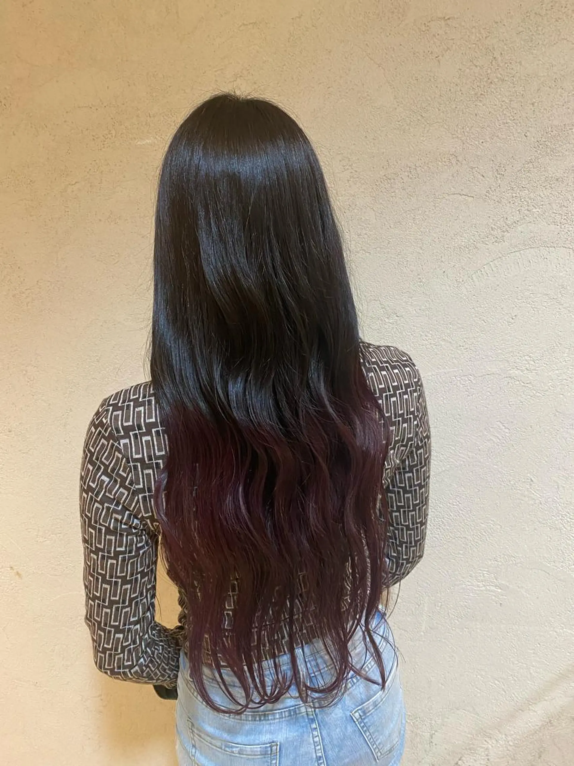 ロング カラー ヘアカラー トリートメント 竹添 有梨沙のヘアスタイル