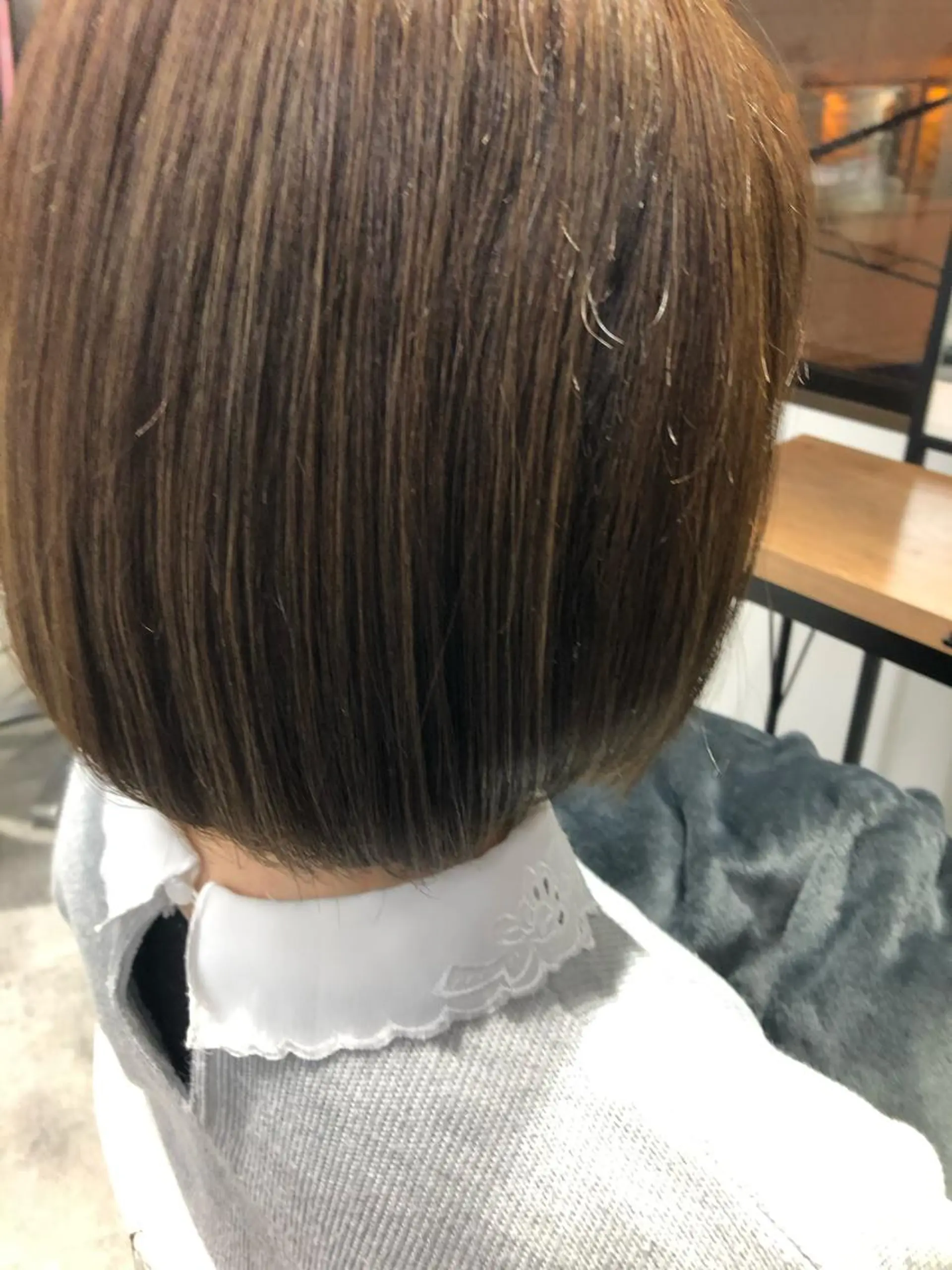 ミディアム カット パーマ トリートメント Noy所属・Noyヨシモト ヒロトのヘアスタイル