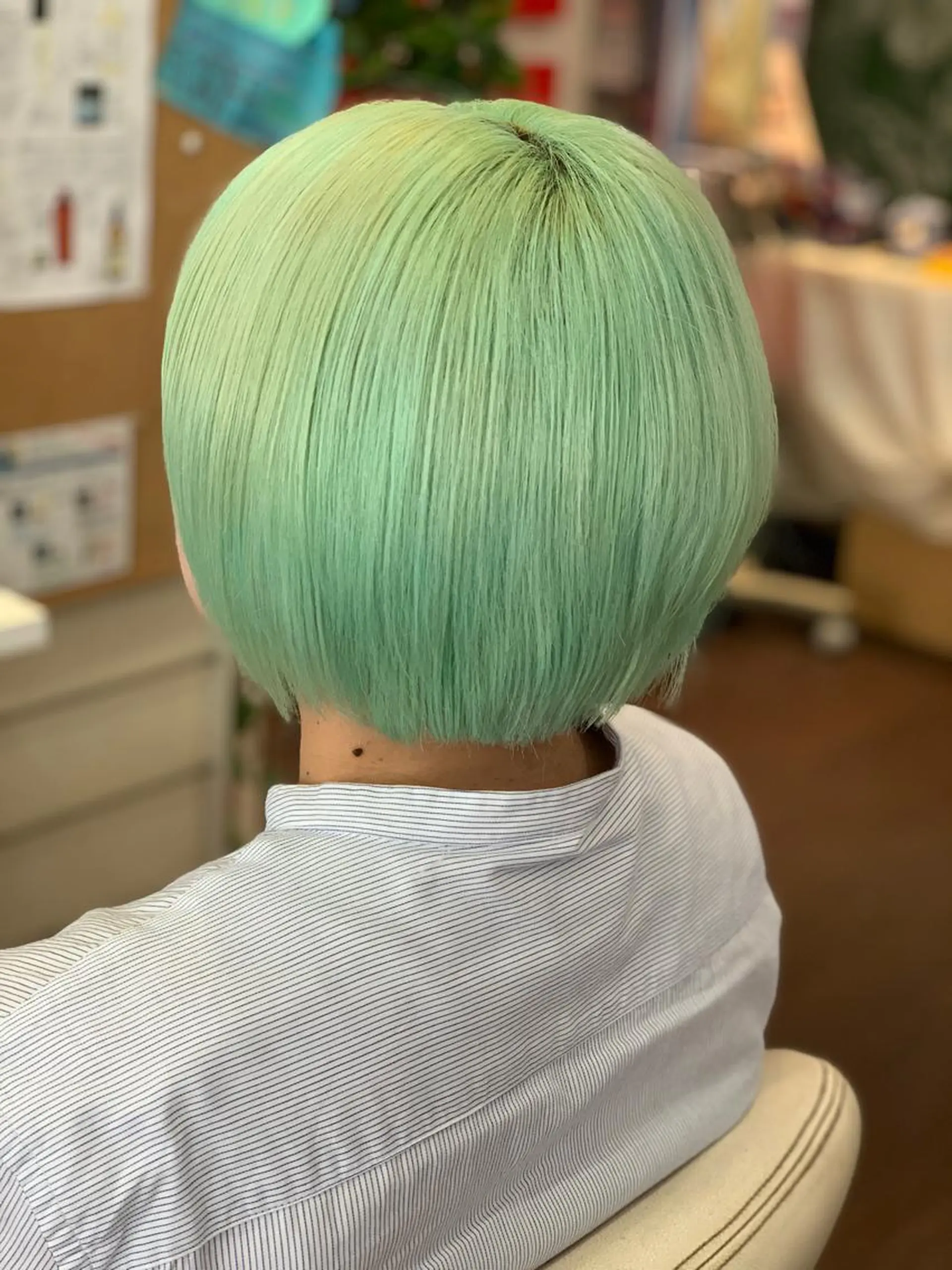 ミディアム ヘアカラー たけい ゆうきのヘアスタイル