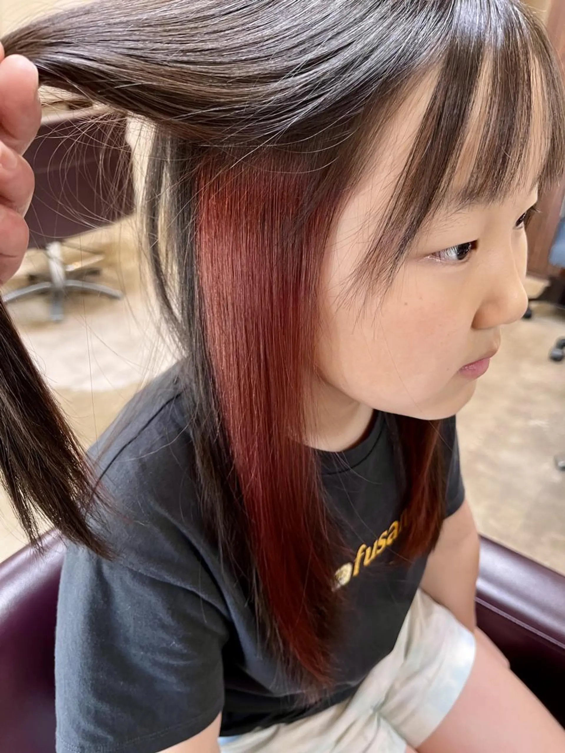 セミロング カット ヘアカラー トリートメント 澤崎 希望のヘアスタイル