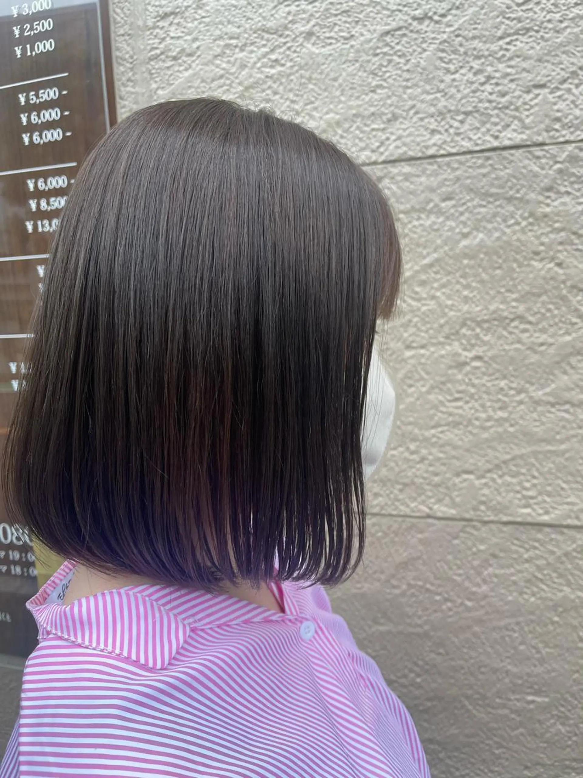 ショート ボブ/インナーカラー ショート/佐野祥子のヘアスタイル