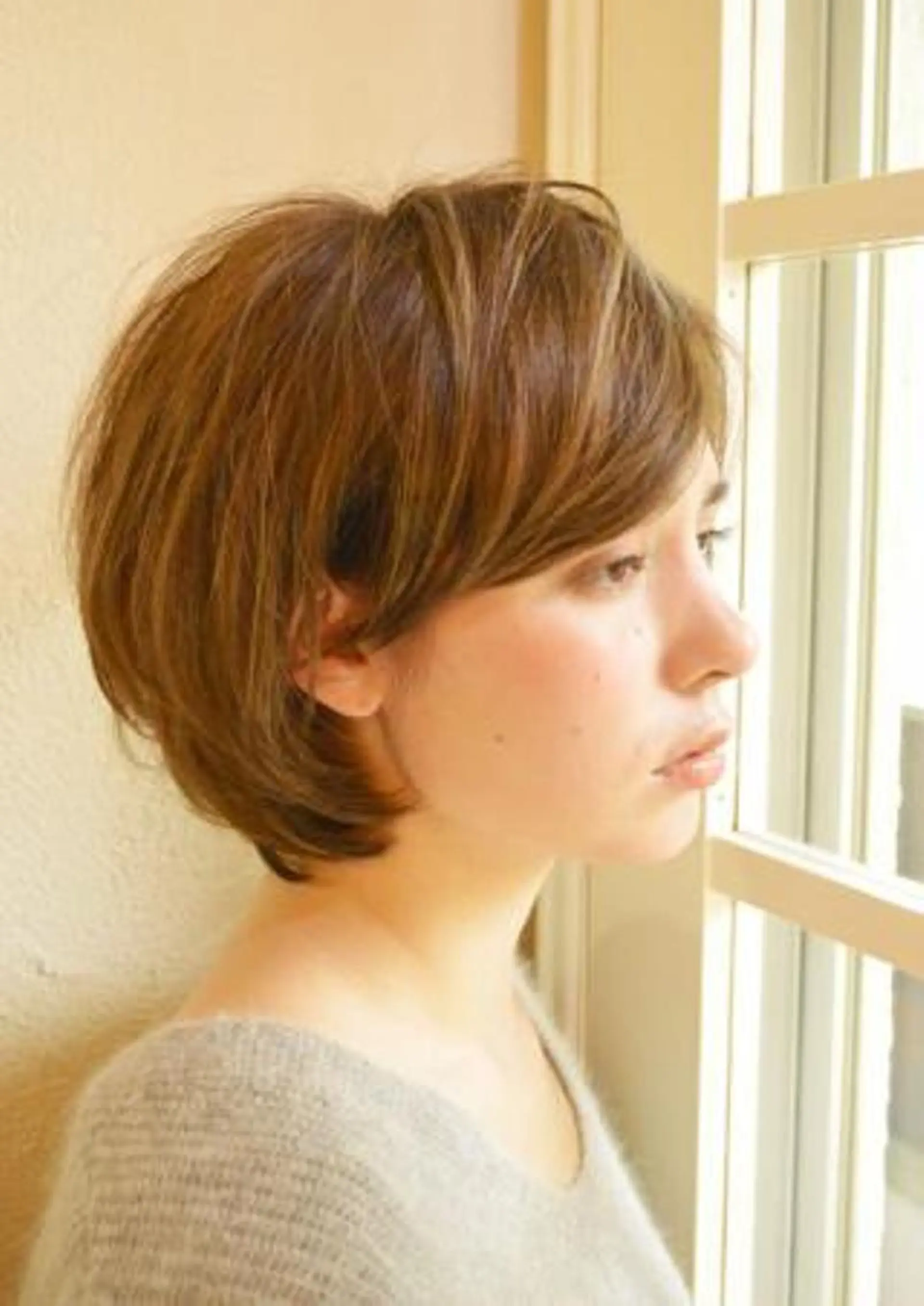 ショート カラー パーマ 小顔ショート✁ ⁂Yukari⁂のヘアスタイル