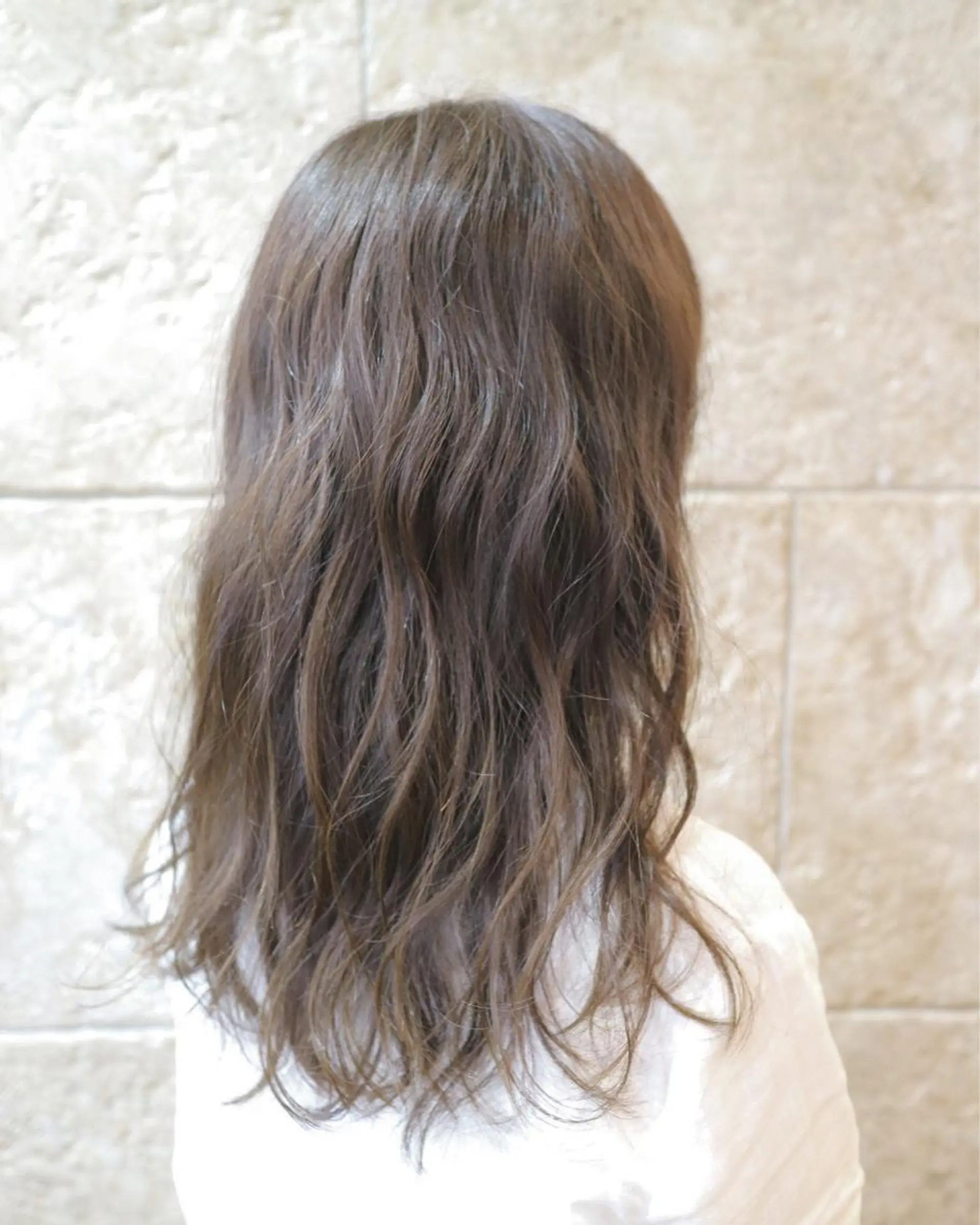 ロング カラー 斉藤 貴也のヘアスタイル