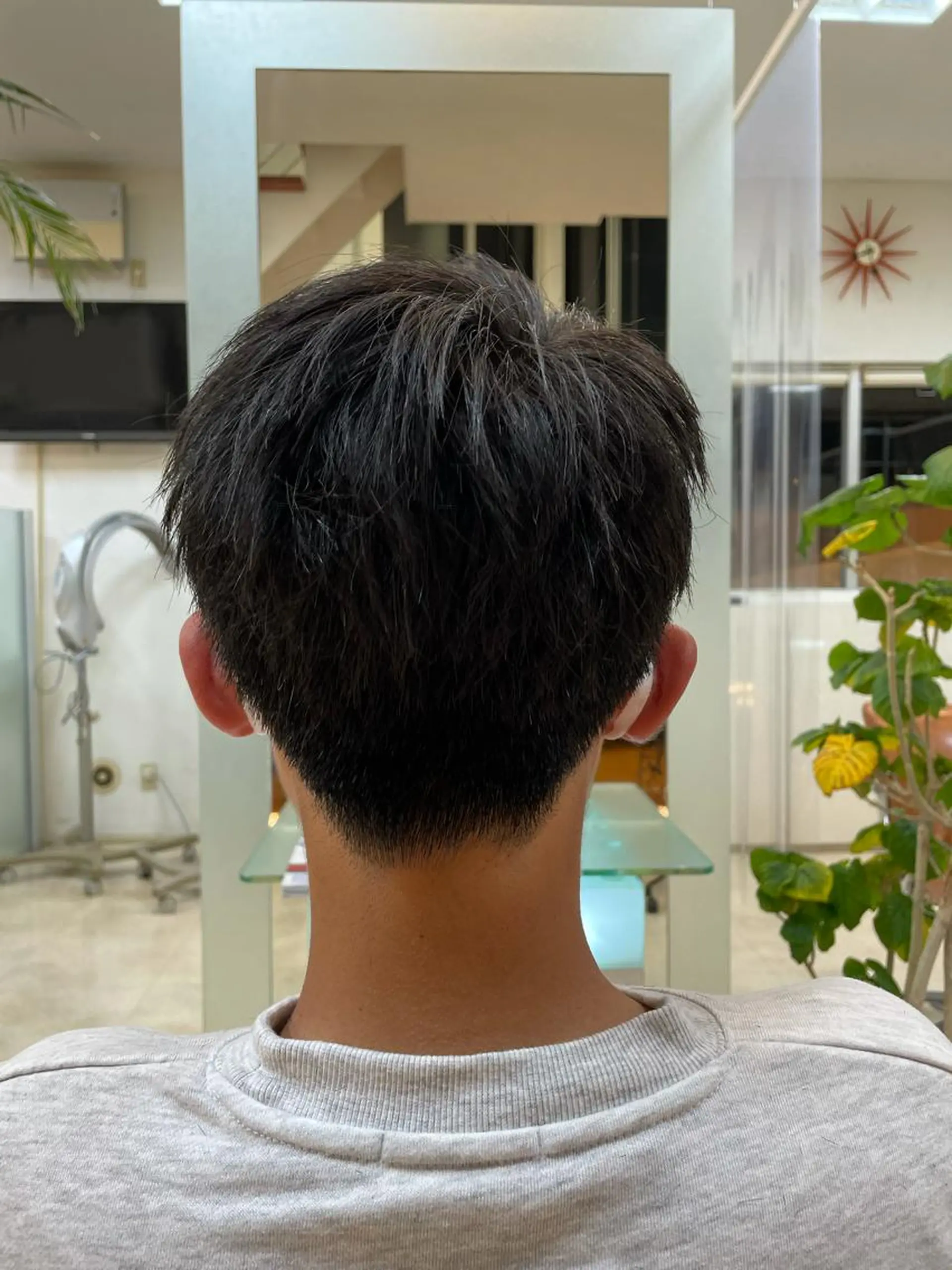 ショート メンズ 大宮｜メンズカット ダブルカラー｜パーマのヘアスタイル