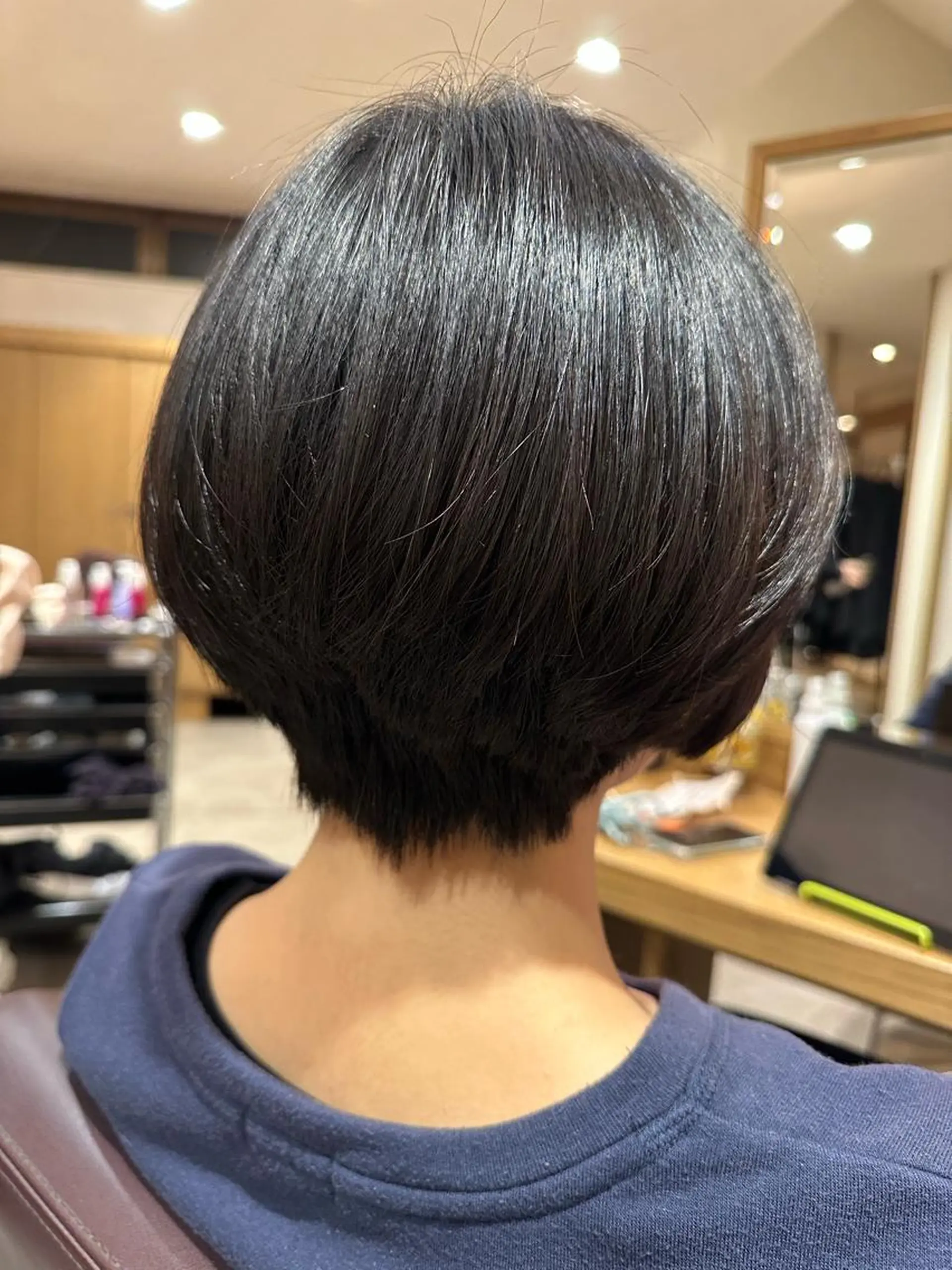 ショート 横山 美由紀のヘアスタイル