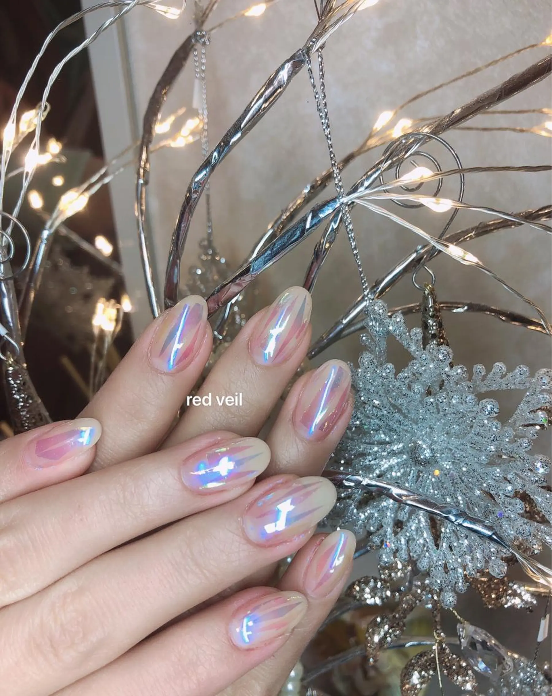 ミディアム ネイル ハンドネイル 長さ出し専門 nynaのネイルデザイン