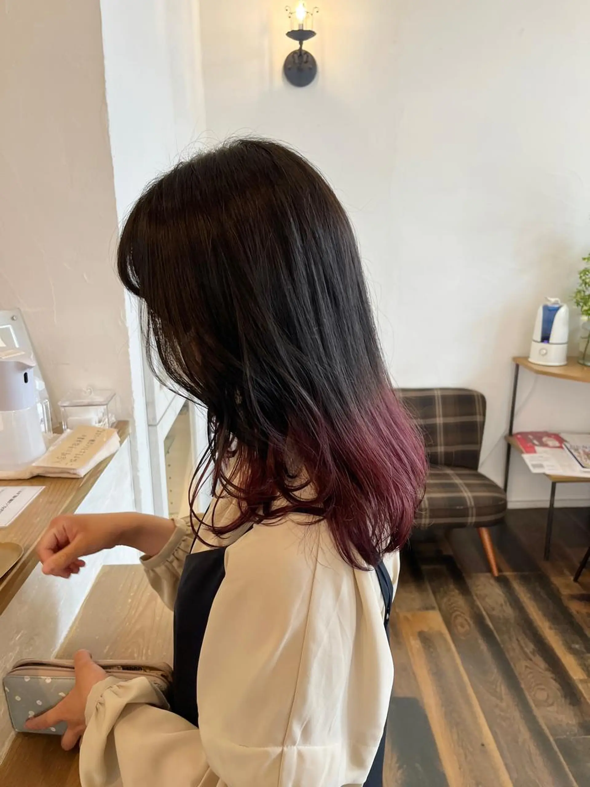 ミディアム カラー 伊藤ゆかり/髪質改善 /透明感カラーのヘアスタイル