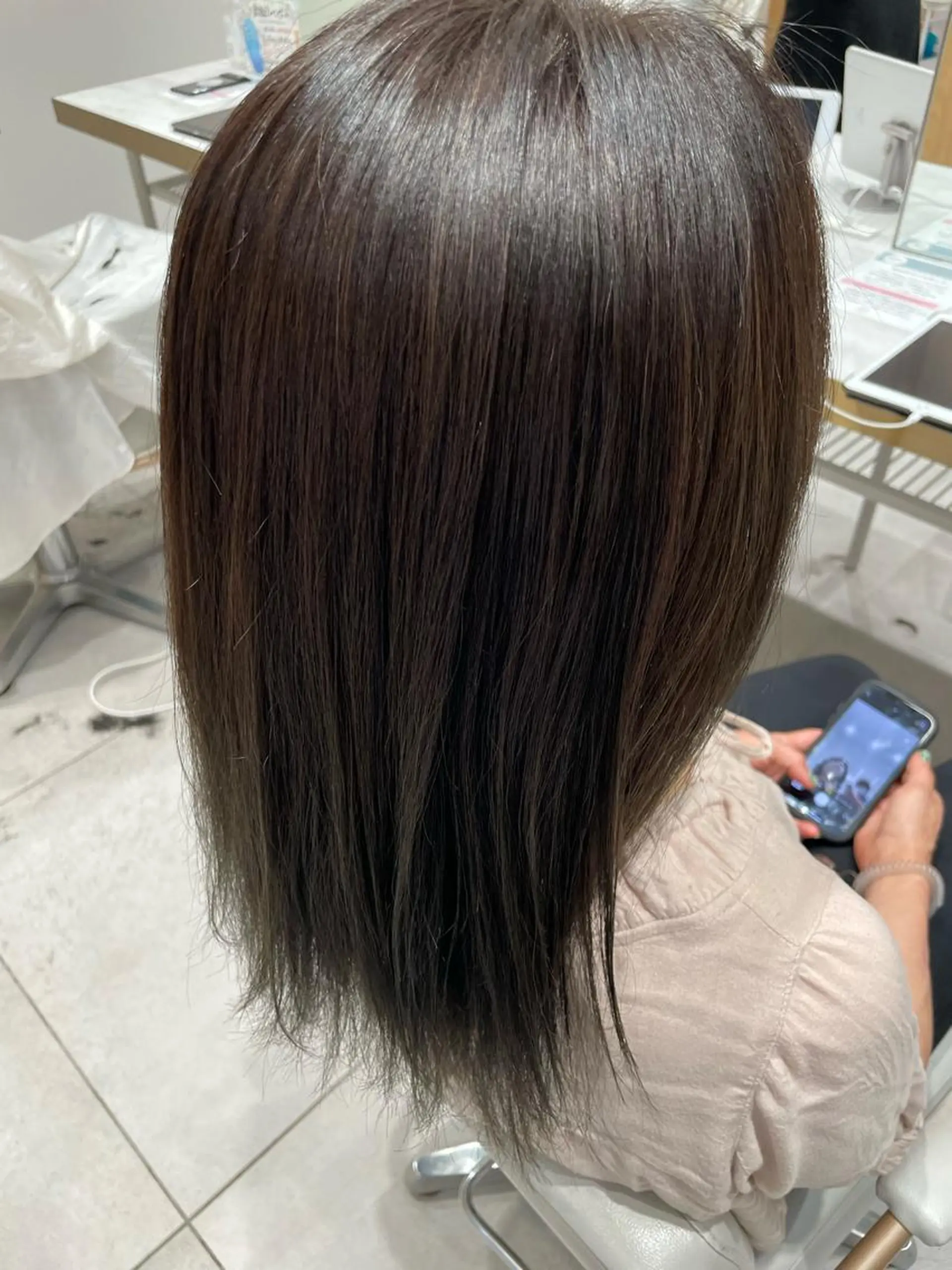 カラー カット ヘアカラー トリートメント 顔周り/透明感カラー /韓国ヘア/TAKUのヘアスタイル