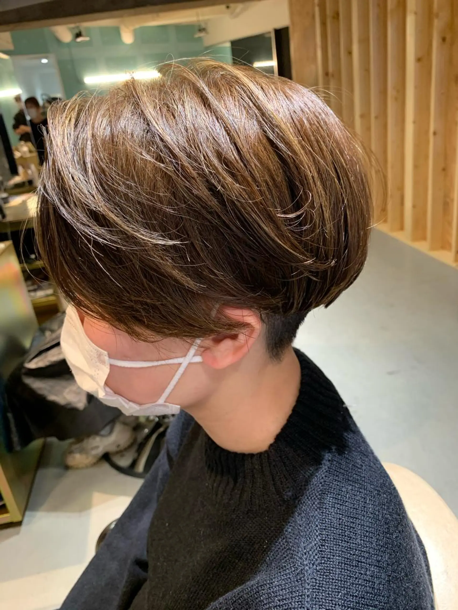 ショート カラー ハイライトカラー ハイライト tension 【テンション】のヘアスタイル