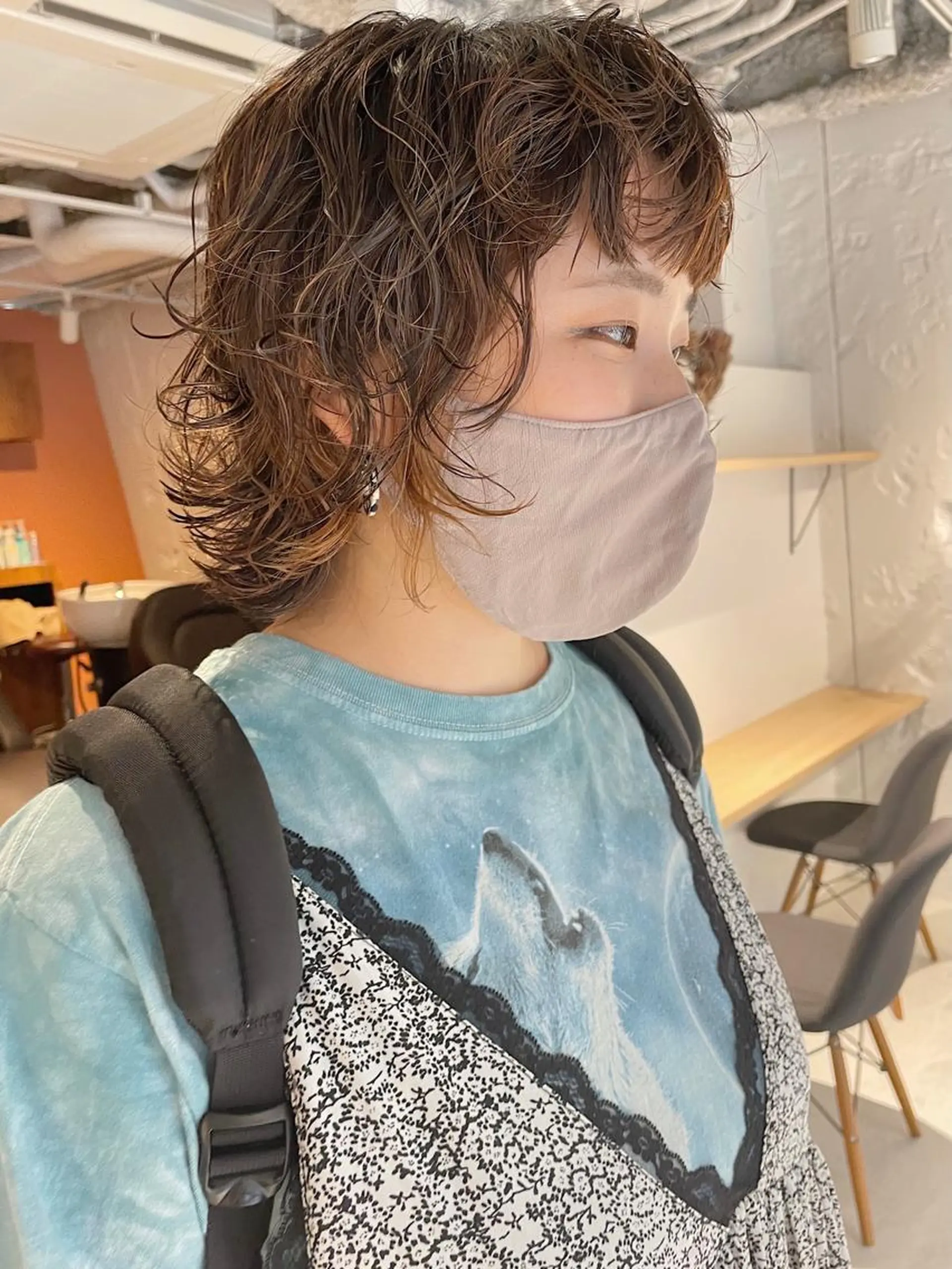 ショート iet.所属・ウルフ/ボブ/耳ツボ ジュエリー◎ricoのヘアスタイル