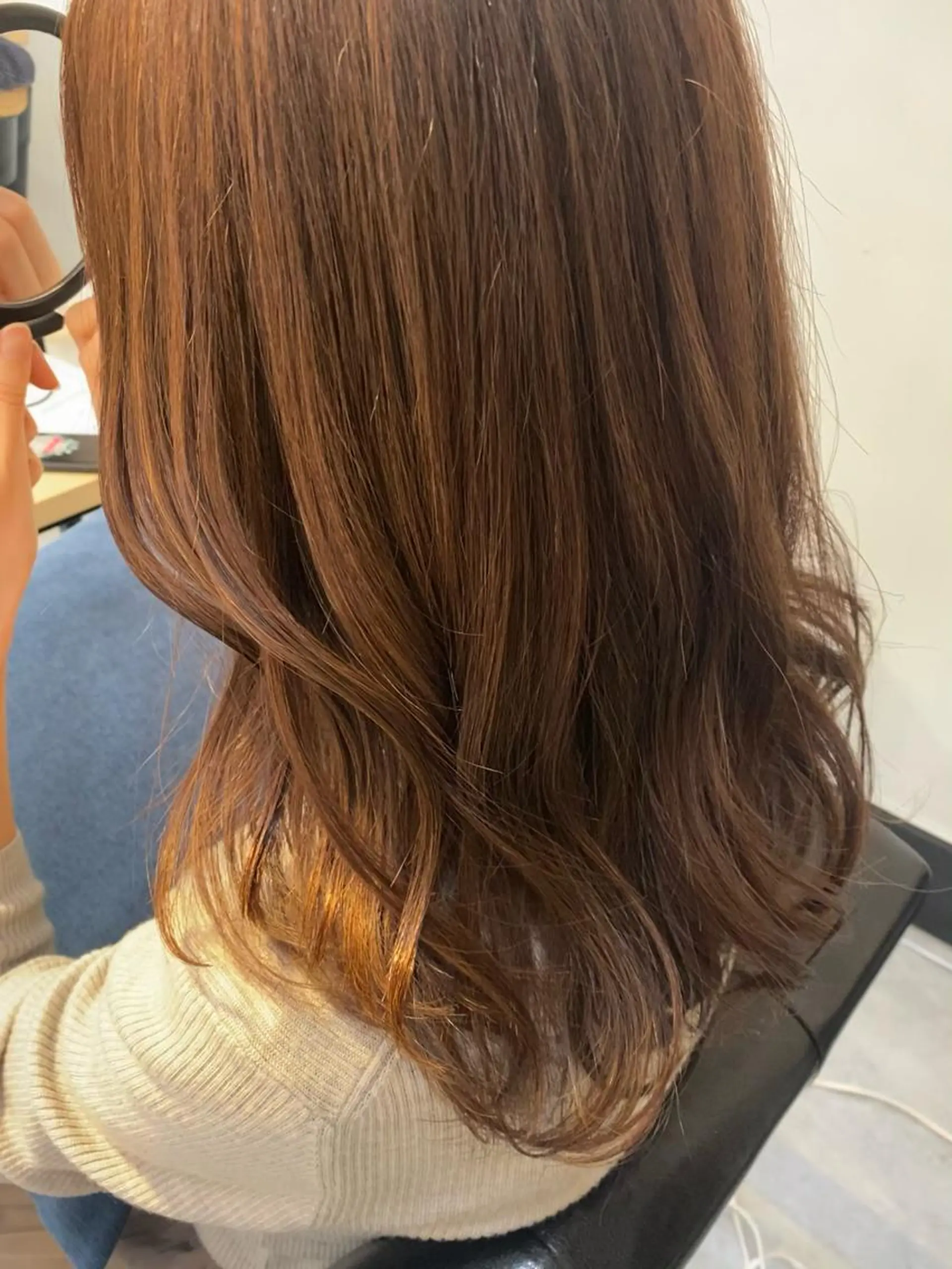 ロング カラー ベージュカラー ハイライトカラー ハイトーンカラー ハイライト カット ヘアカラー トリートメント CARICIA🌱 masaeのヘアスタイル