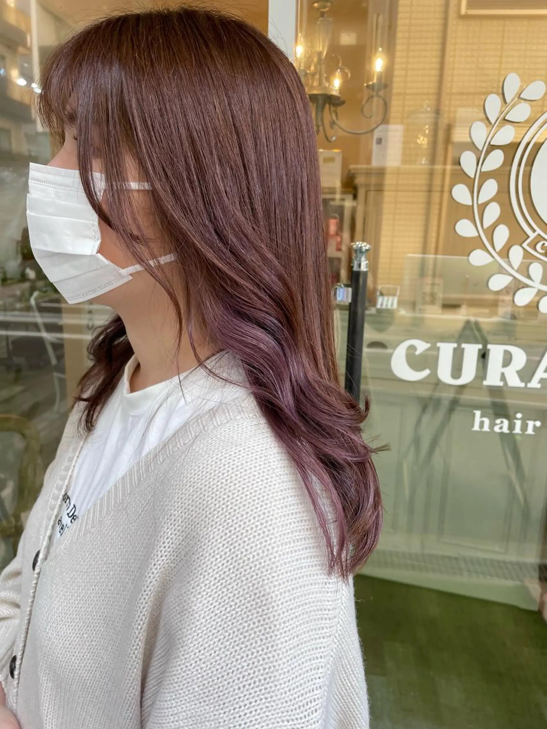 ロング カラー newi梅田🫧韓国 ヘア🫧sakiのヘアスタイル