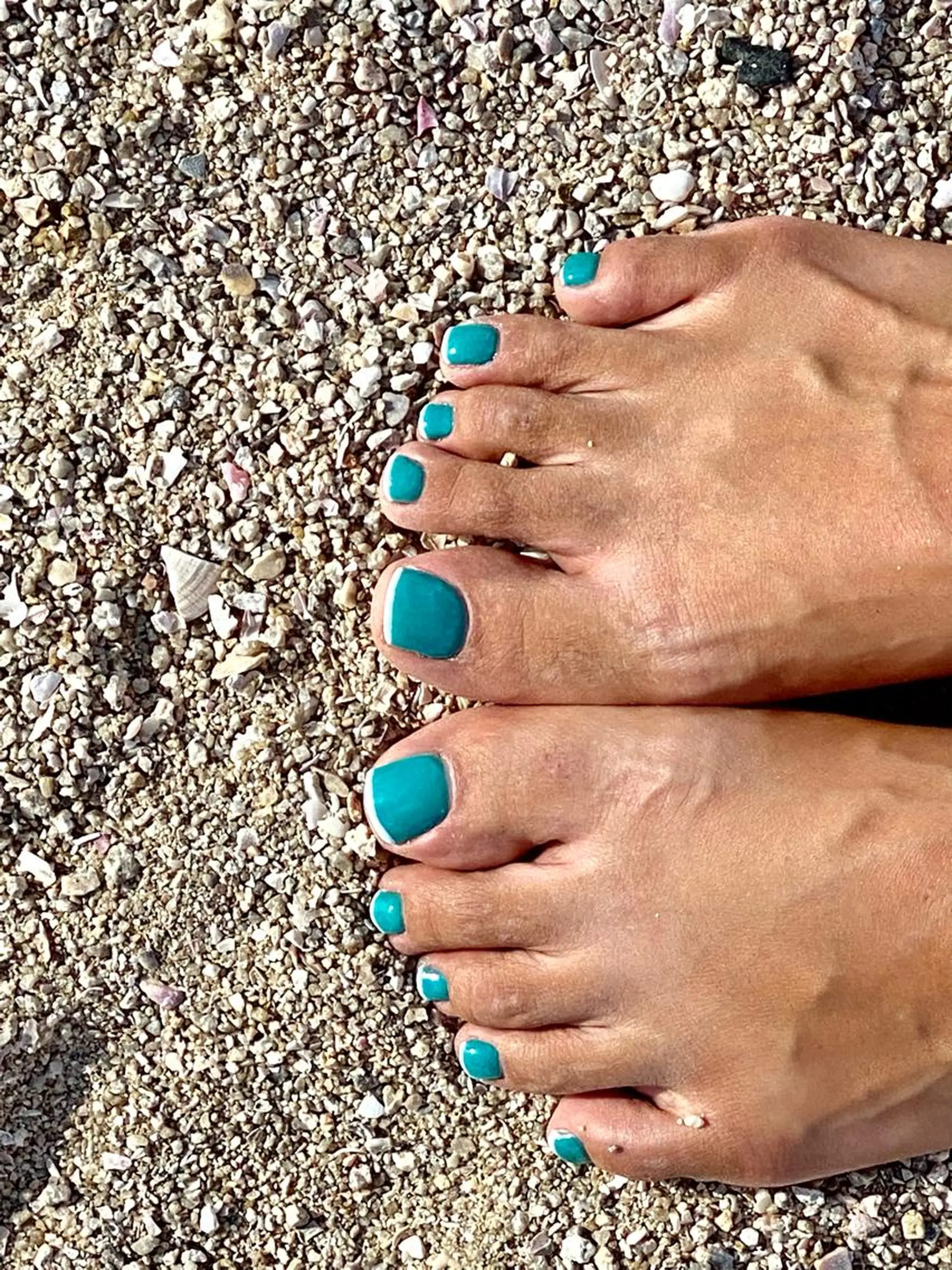 キッズ ネイル ブルー フレンチネイル ジェルネイル グリーン フットネイル おうちネイルサロン RINAのその他イメージ