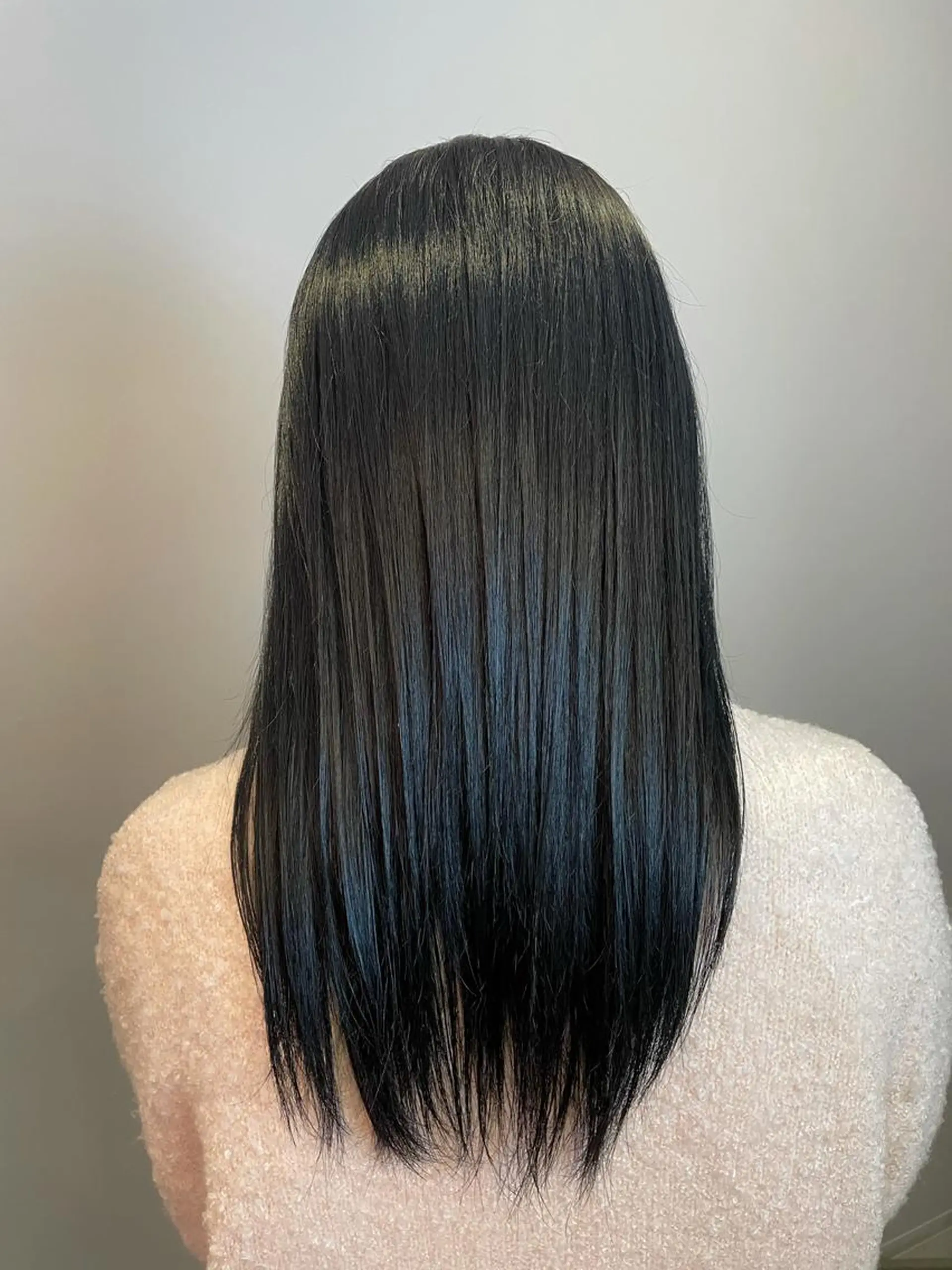 ロング カラー パーマ、ストパー モデル募集、ちはるのヘアスタイル