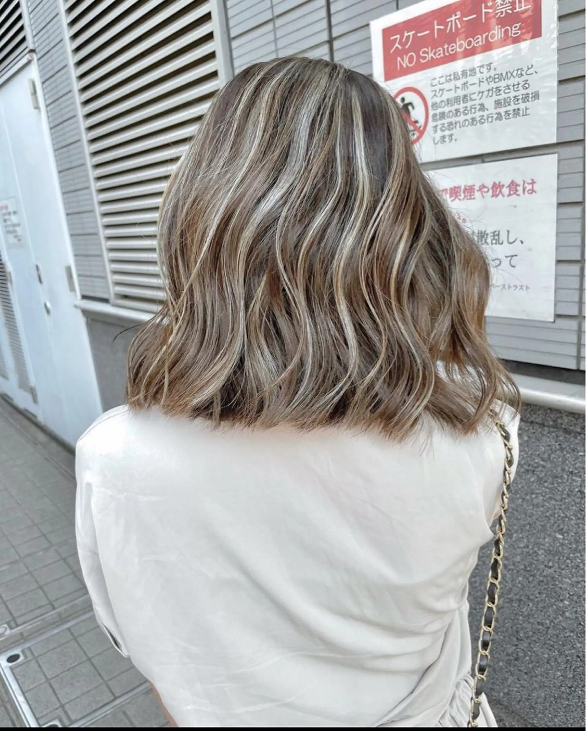 ミディアム 美髪/ハイライト 指名No.1KAIのヘアスタイル