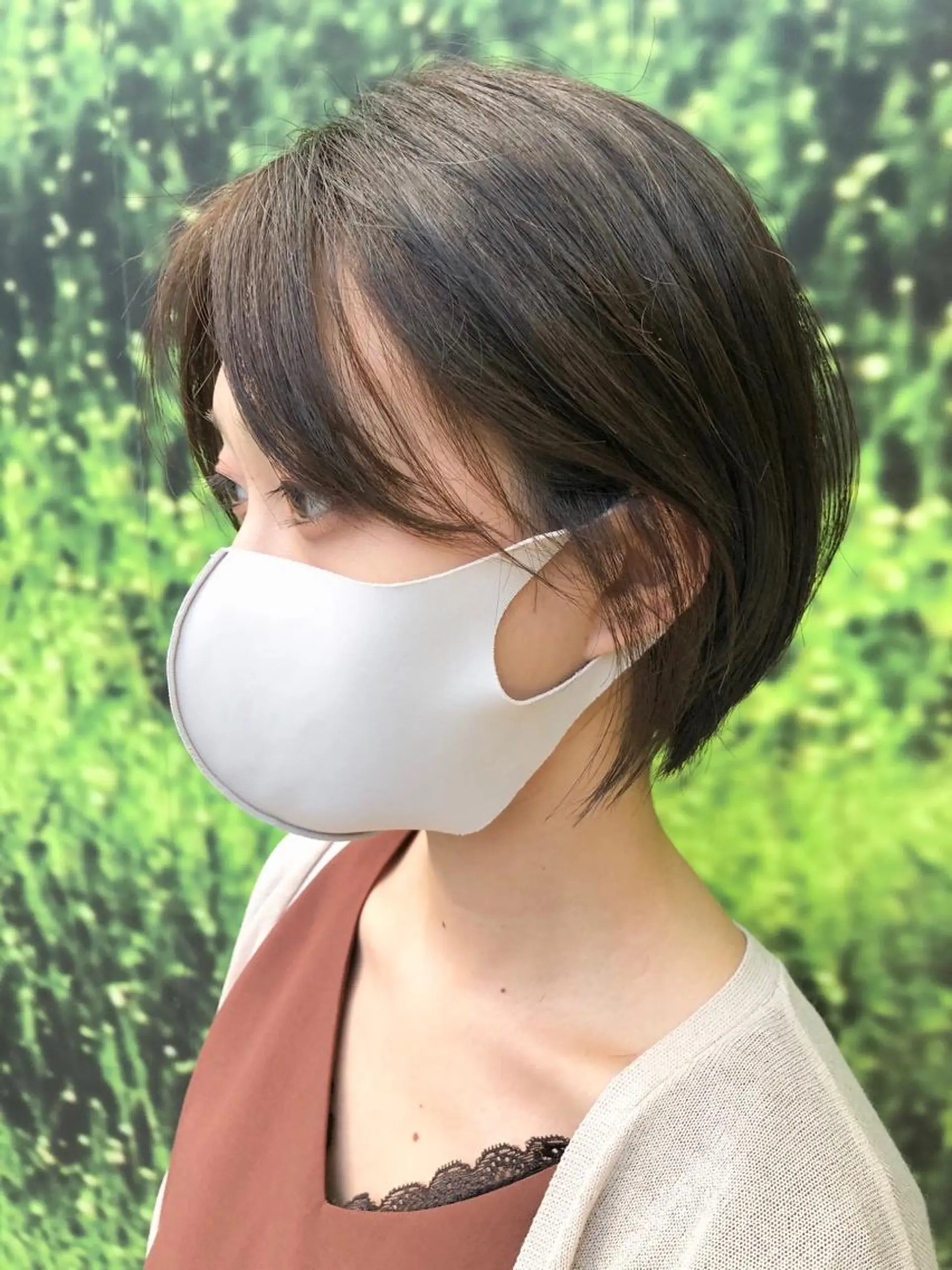 ショート 伸ばしかけ ショートヘア カット 千葉 郁也のヘアスタイル