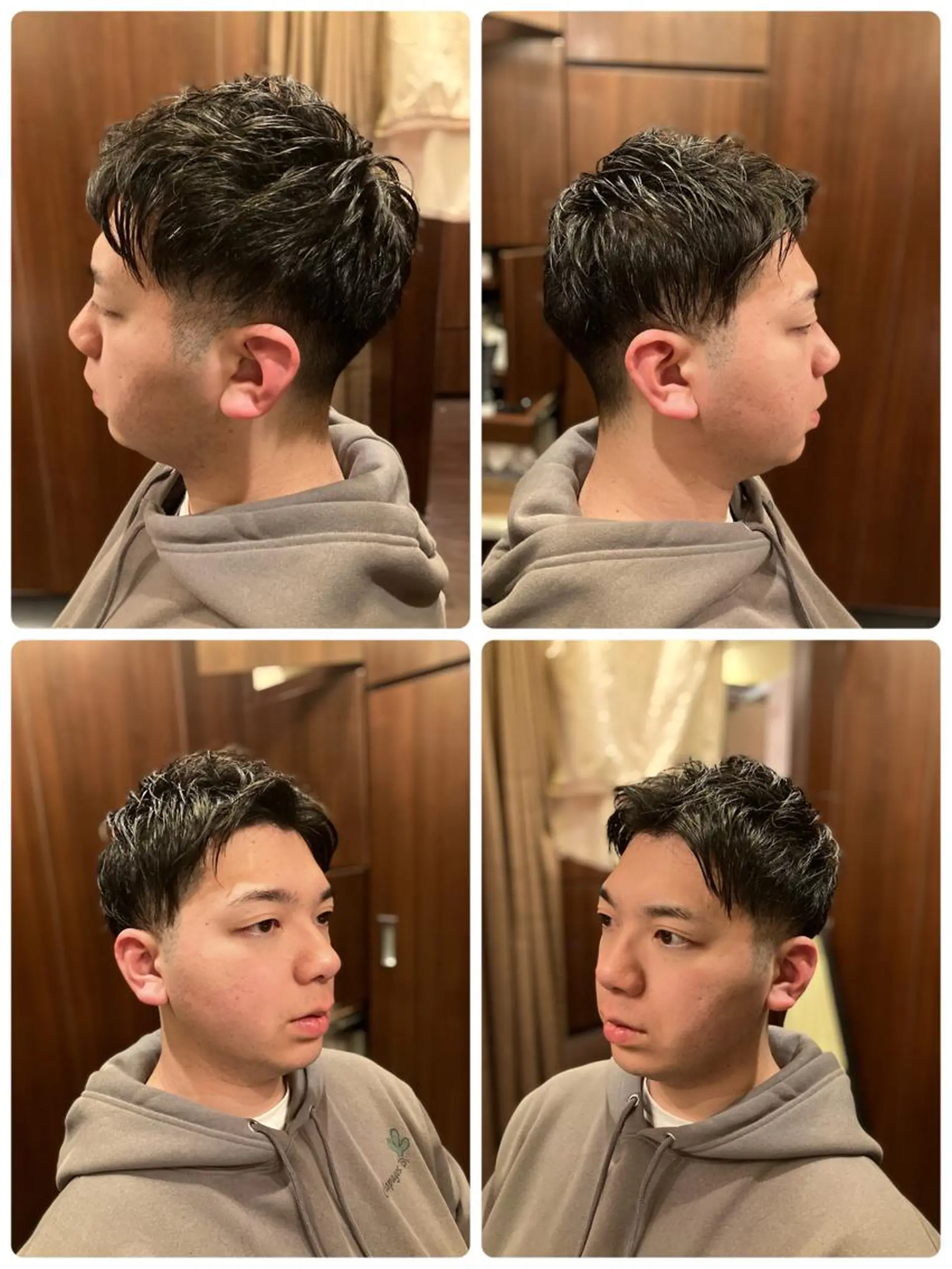 ショート BroTokyo Barbershop 銀座店所属・大河 たいがのヘアスタイル