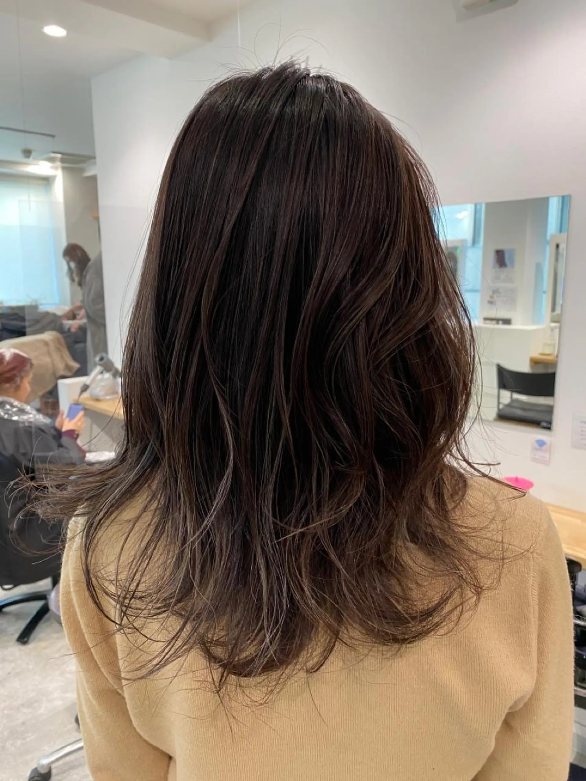 ミディアム カラー カット ヘアカラー トリートメント JILBLAN京都 ショート/ハイライトのヘアスタイル