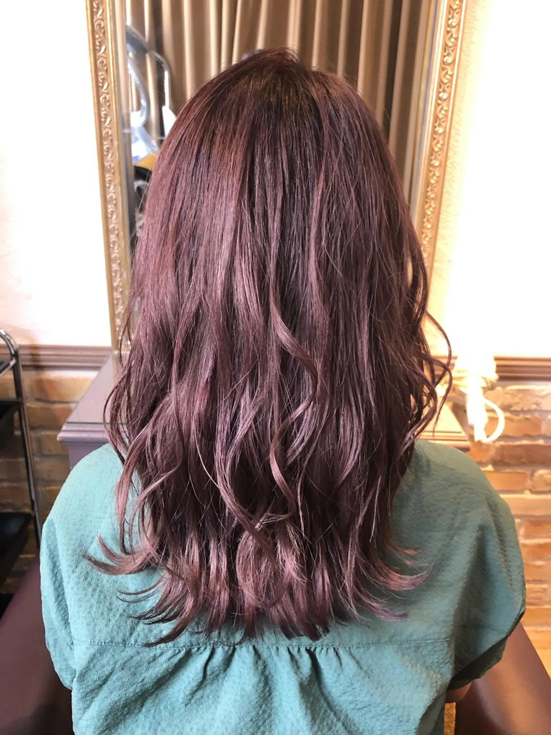 カラー たけだ れなのヘアスタイル